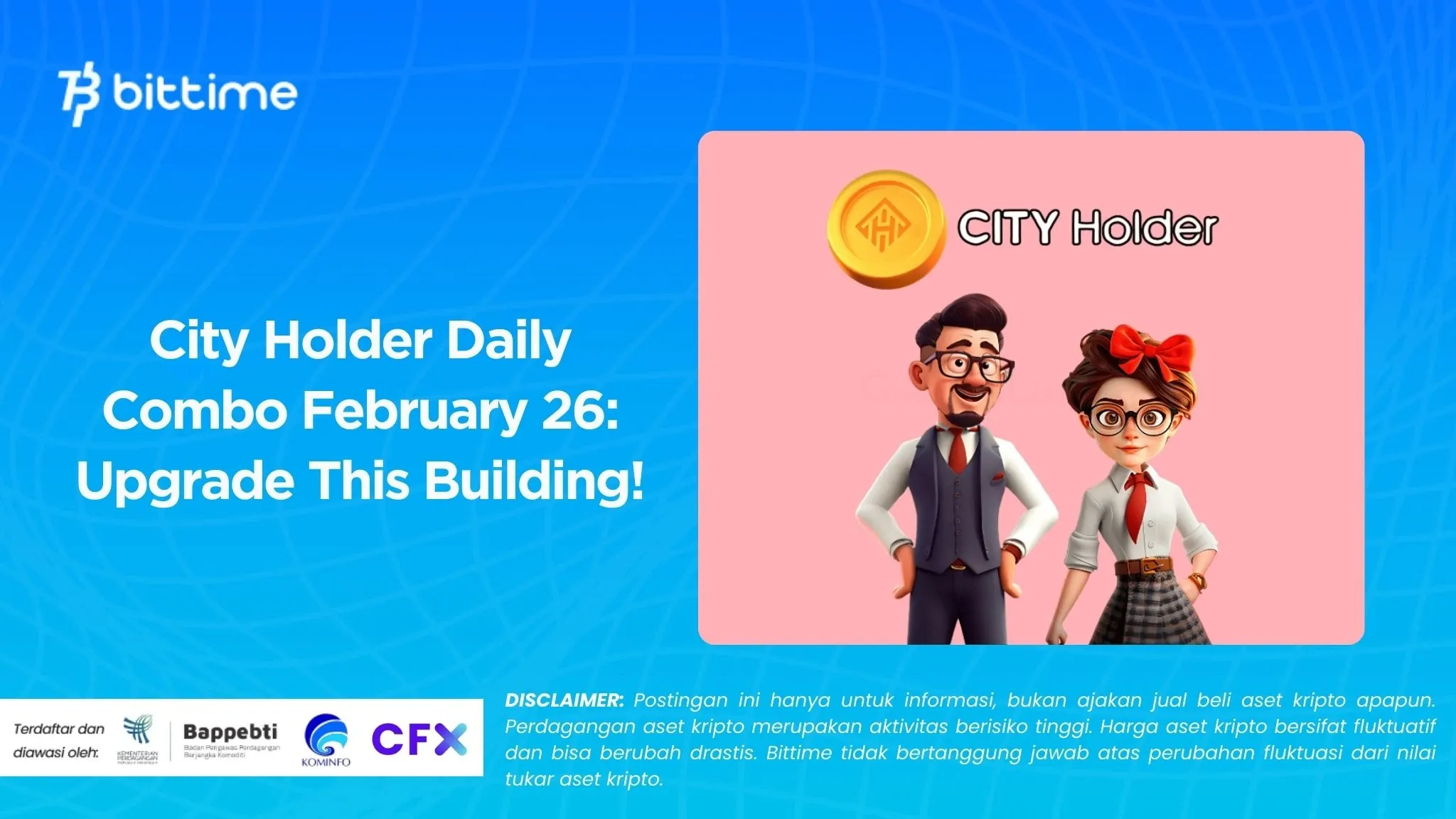 City Holder Daily Combo February 26 Upgrade This Building!
