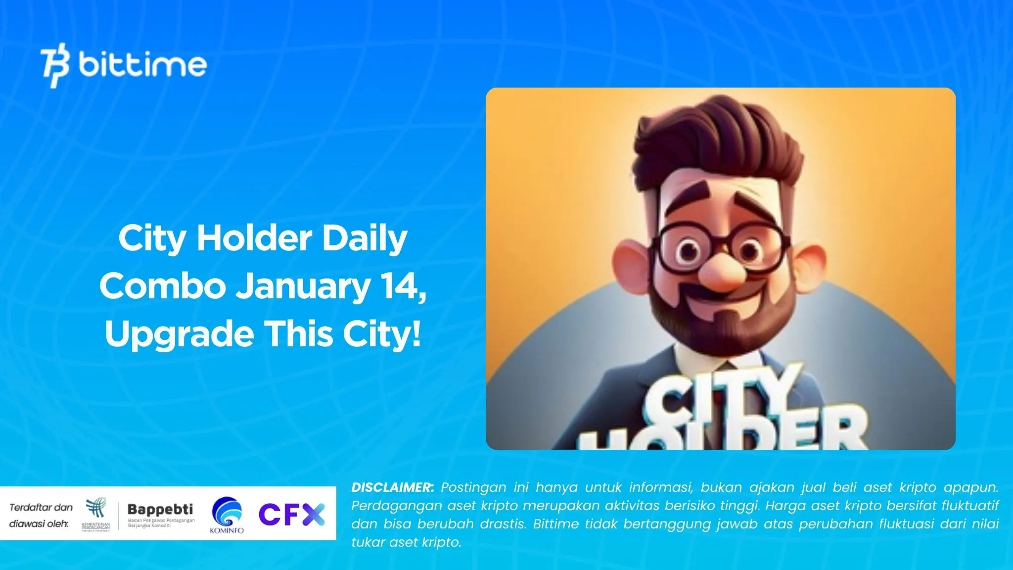 City Holder Daily Combo January 14, Upgrade This City!.webp