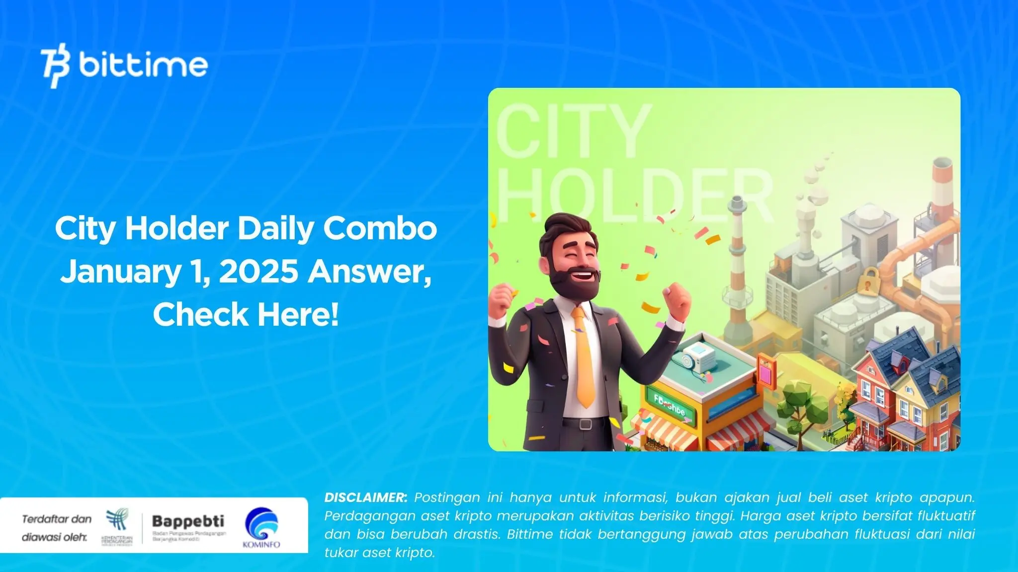 City Holder Daily Combo January 1, 2025 Answer, Check Here!.webp