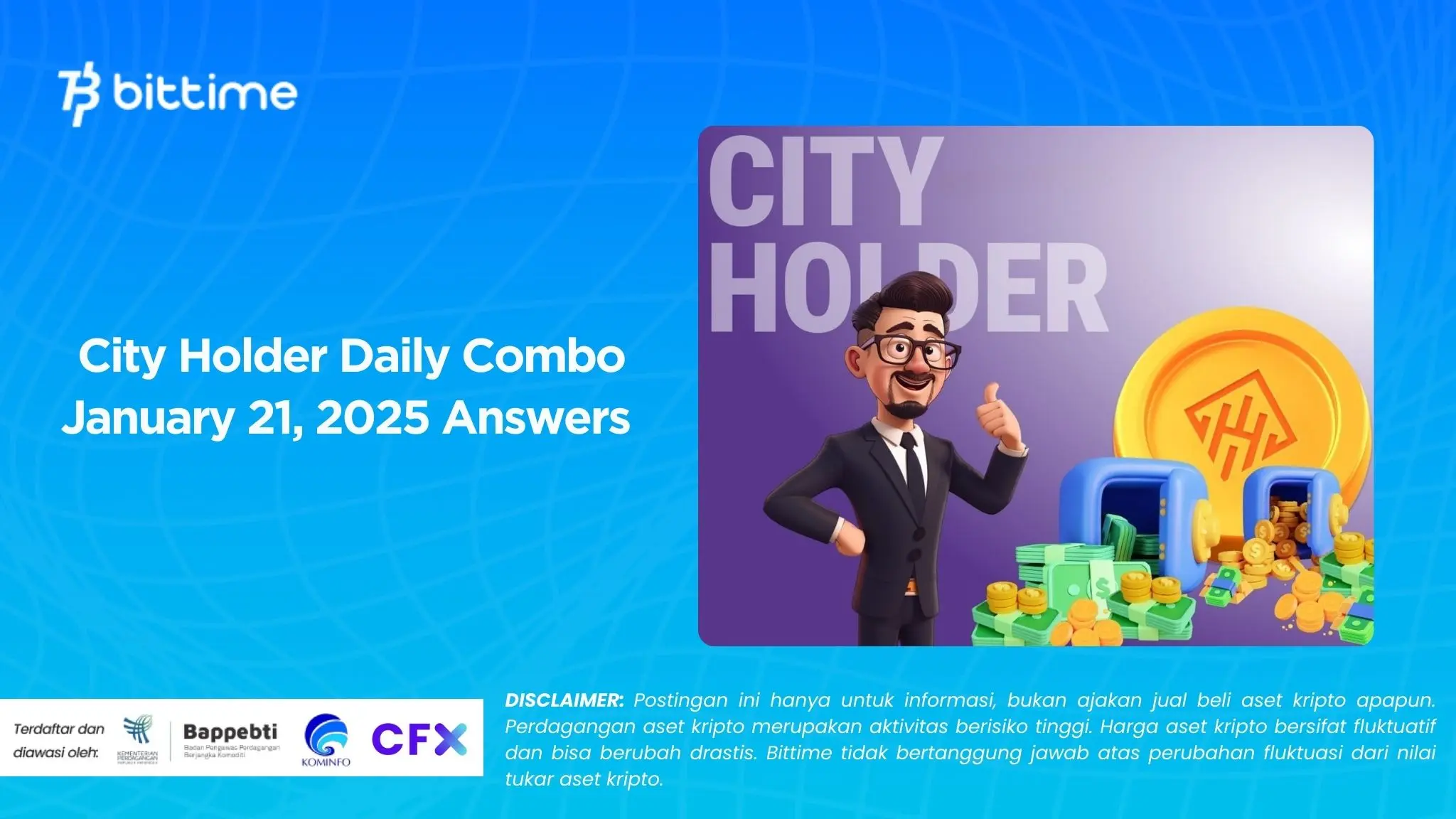 City Holder Daily Combo January 21, 2025 Answers.