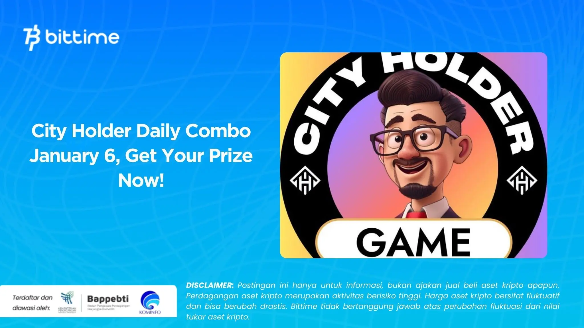 City Holder Daily Combo January 6, Get Your Prize Now!.webp