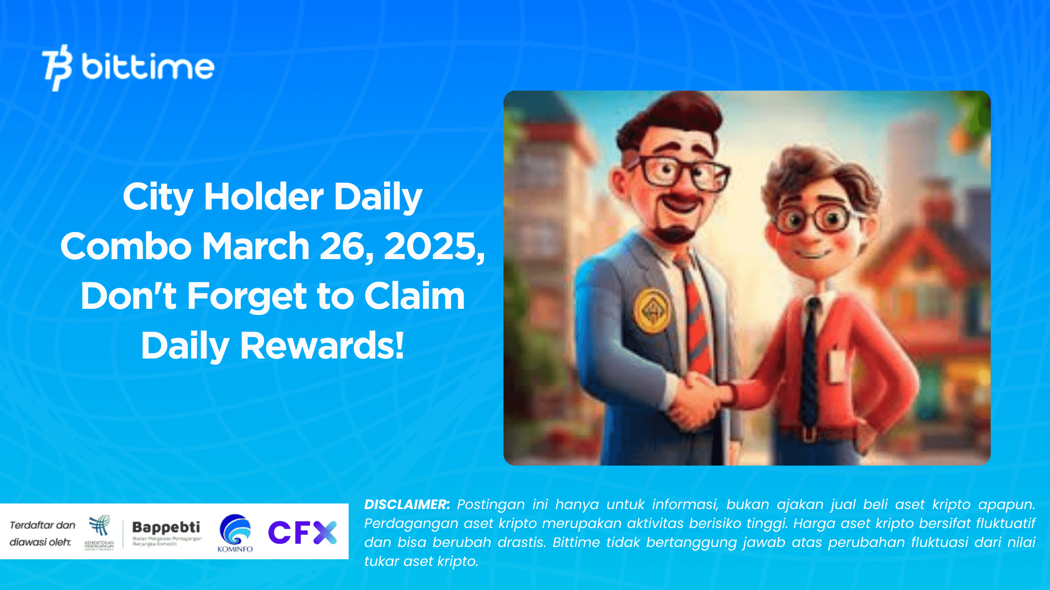City Holder Daily Combo March 26, 2025, Don't Forget to Claim Daily Rewards!