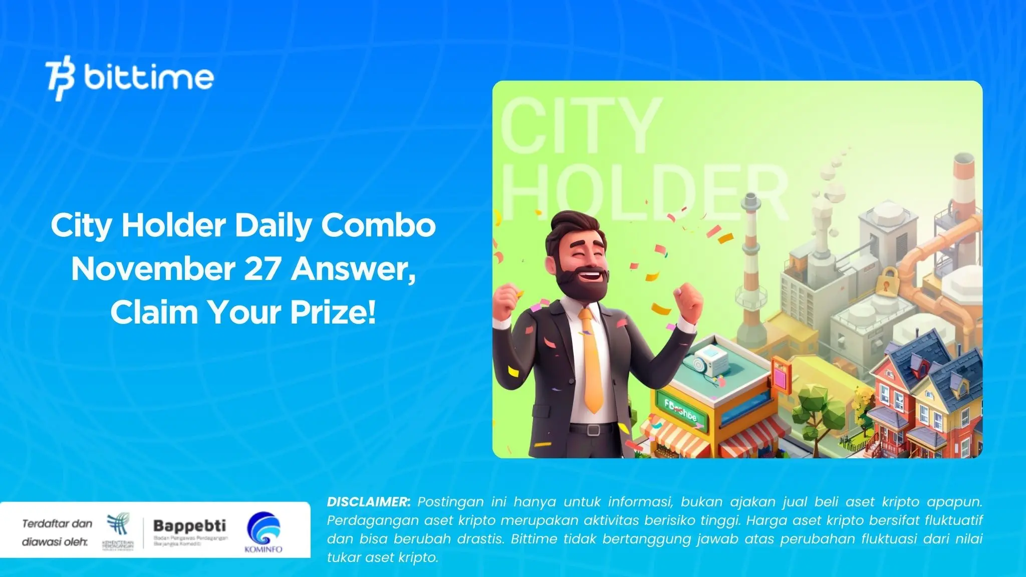 City Holder Daily Combo November 27 Answer, Claim Your Prize!.webp