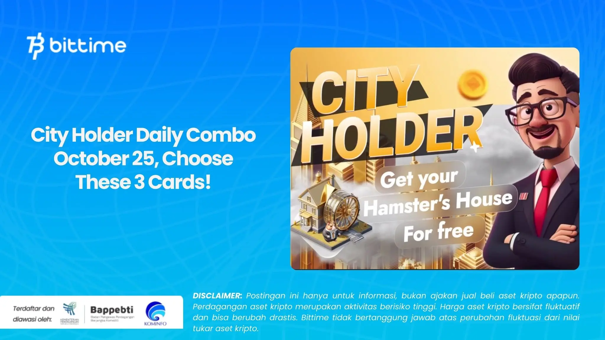 City Holder Daily Combo October 25, Choose These 3 Cards!.webp