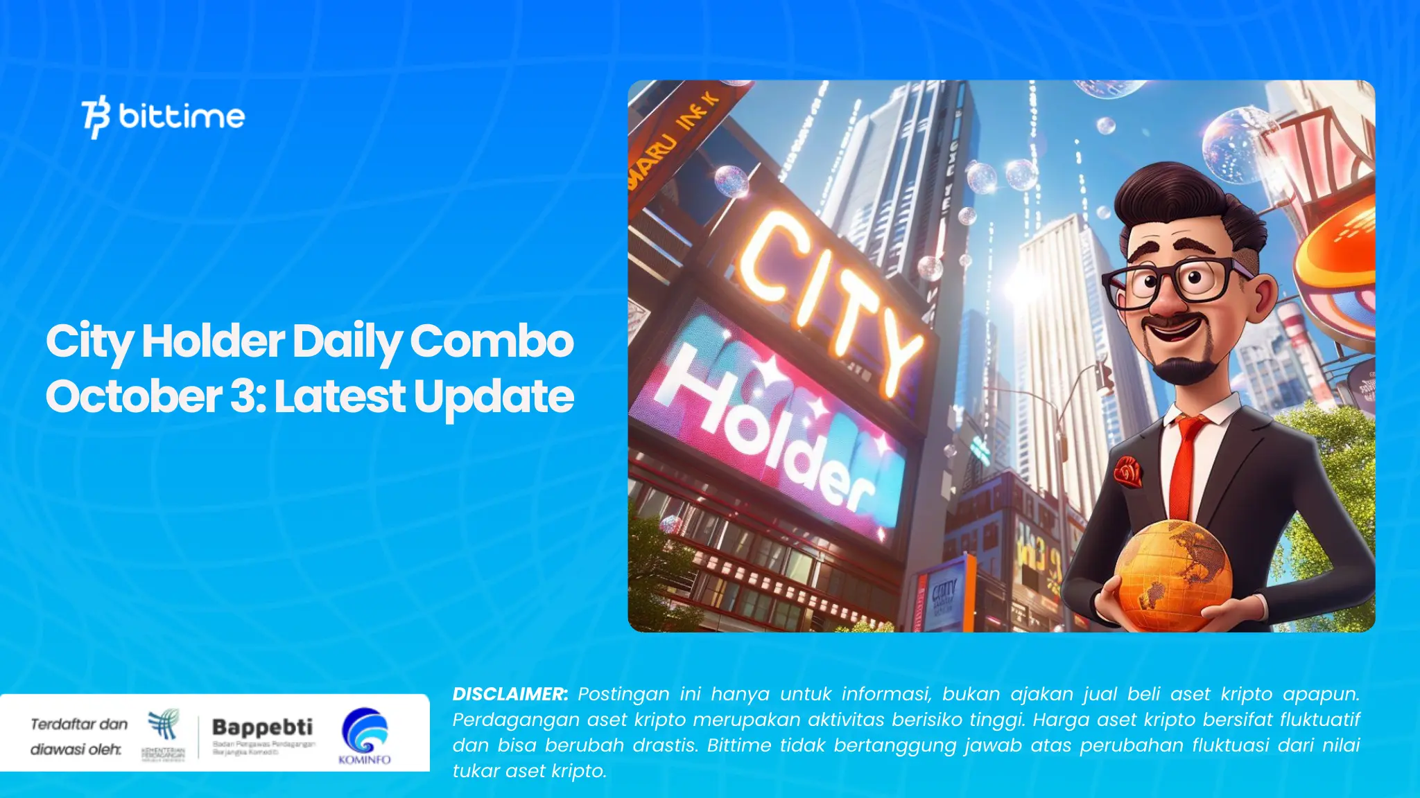 City Holder Daily Combo October 3: Latest Update