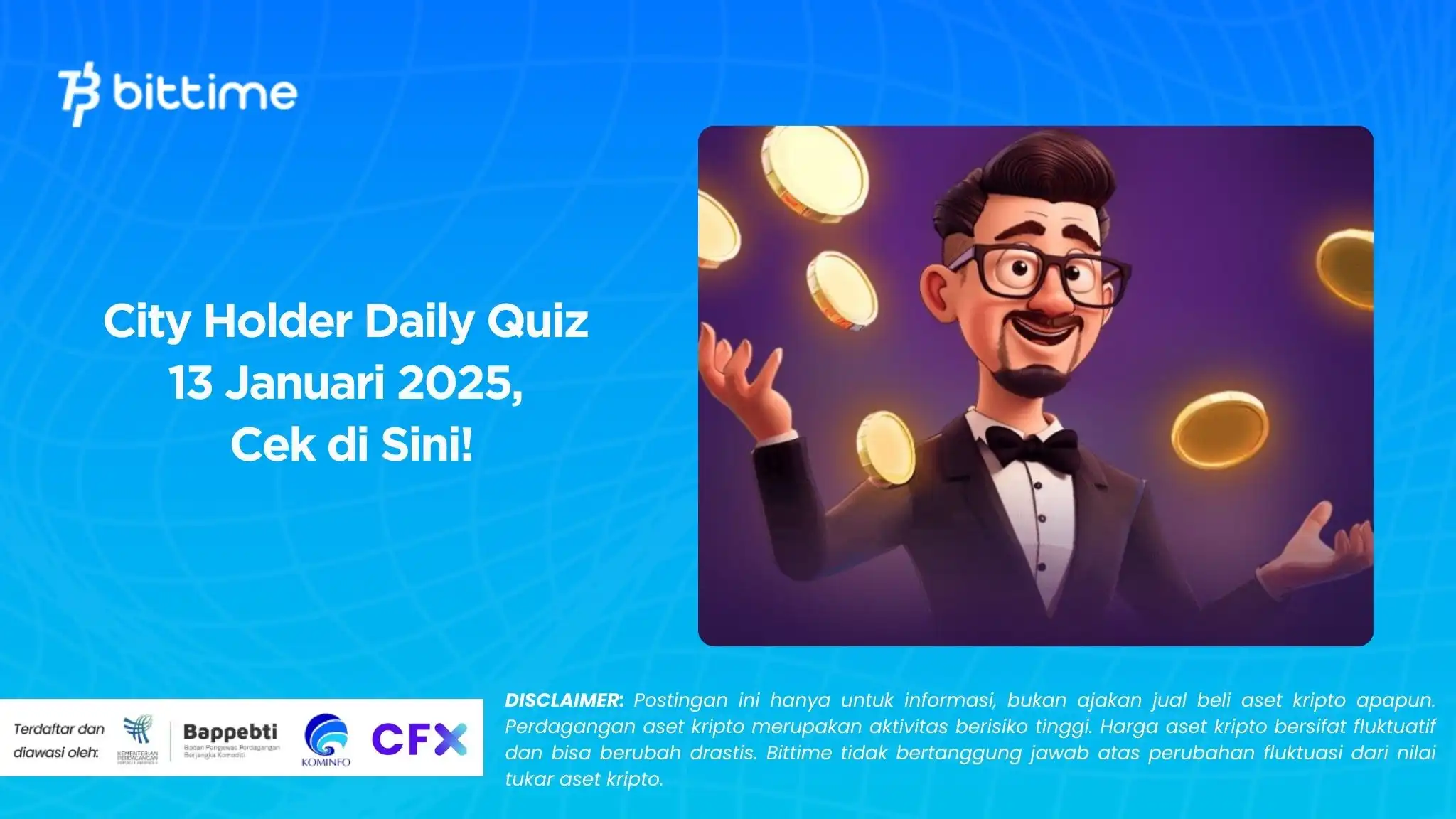 City Holder Daily Quiz 13 Januari 2025, Cek di Sini!.webp