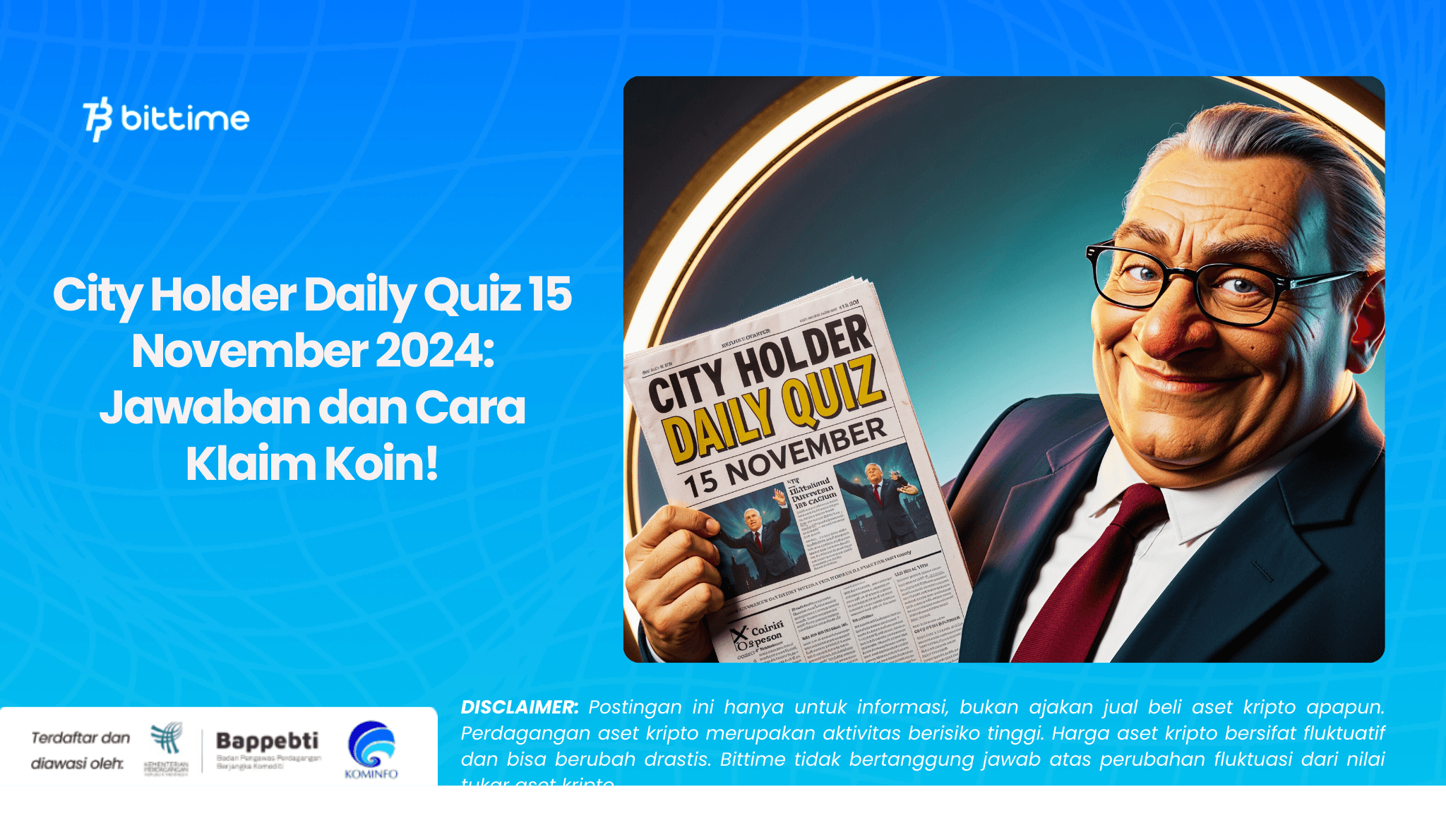City Holder Daily Quiz 15 November 2024 Jawaban dan Cara Klaim Koin!.png