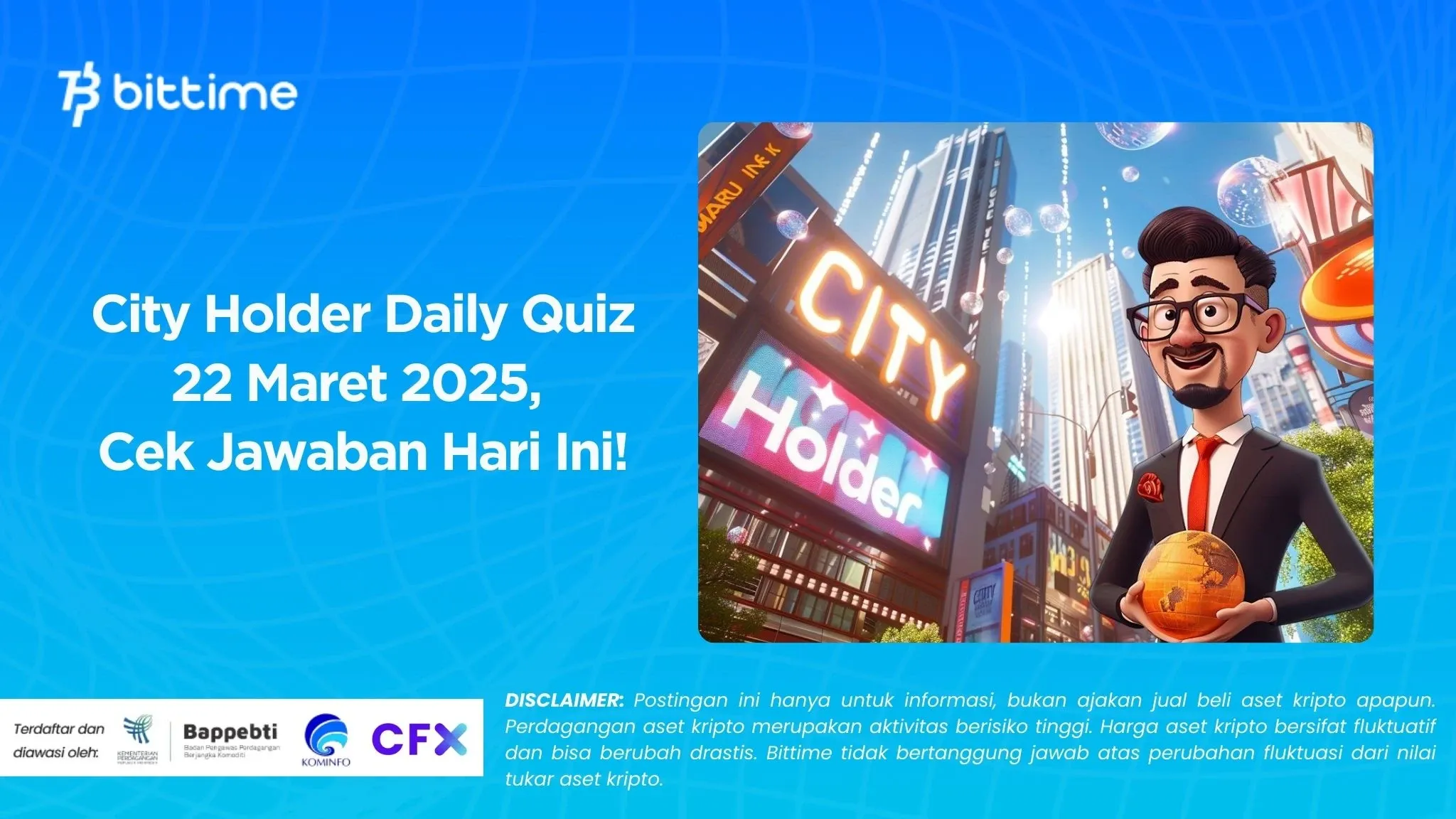 City Holder Daily Quiz 22 Maret 2025, Cek Jawaban Hari Ini!.webp