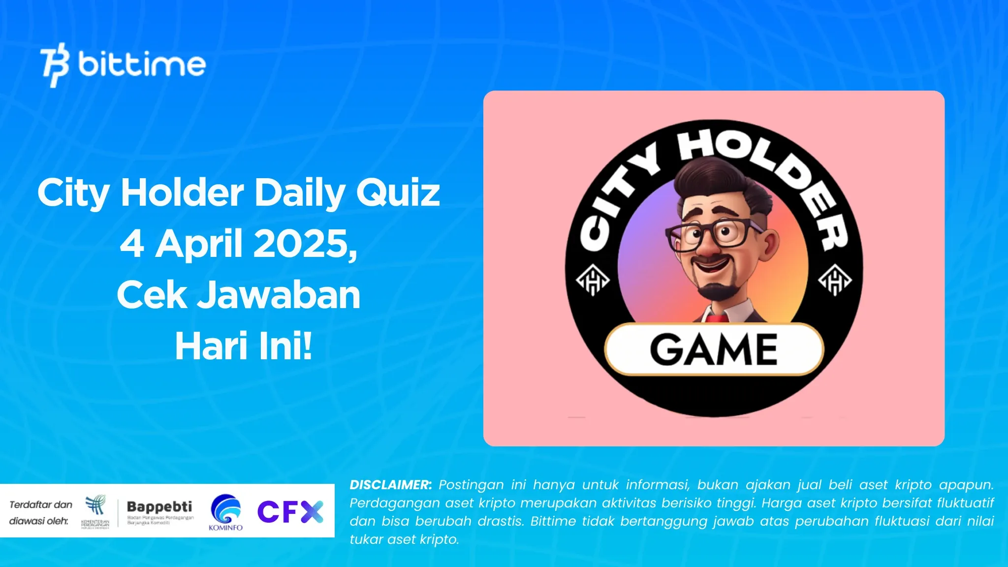 City Holder Daily Quiz 4 April 2025