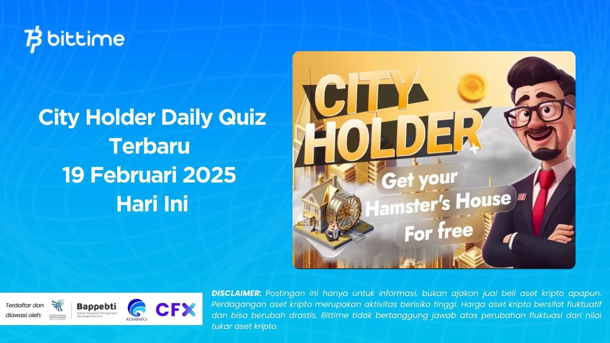 City Holder Daily Quiz Terbaru 19 Februari 2025 Hari Ini.webp