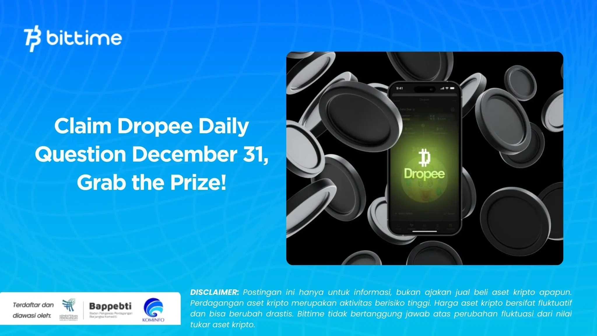 Dropee Daily Question December