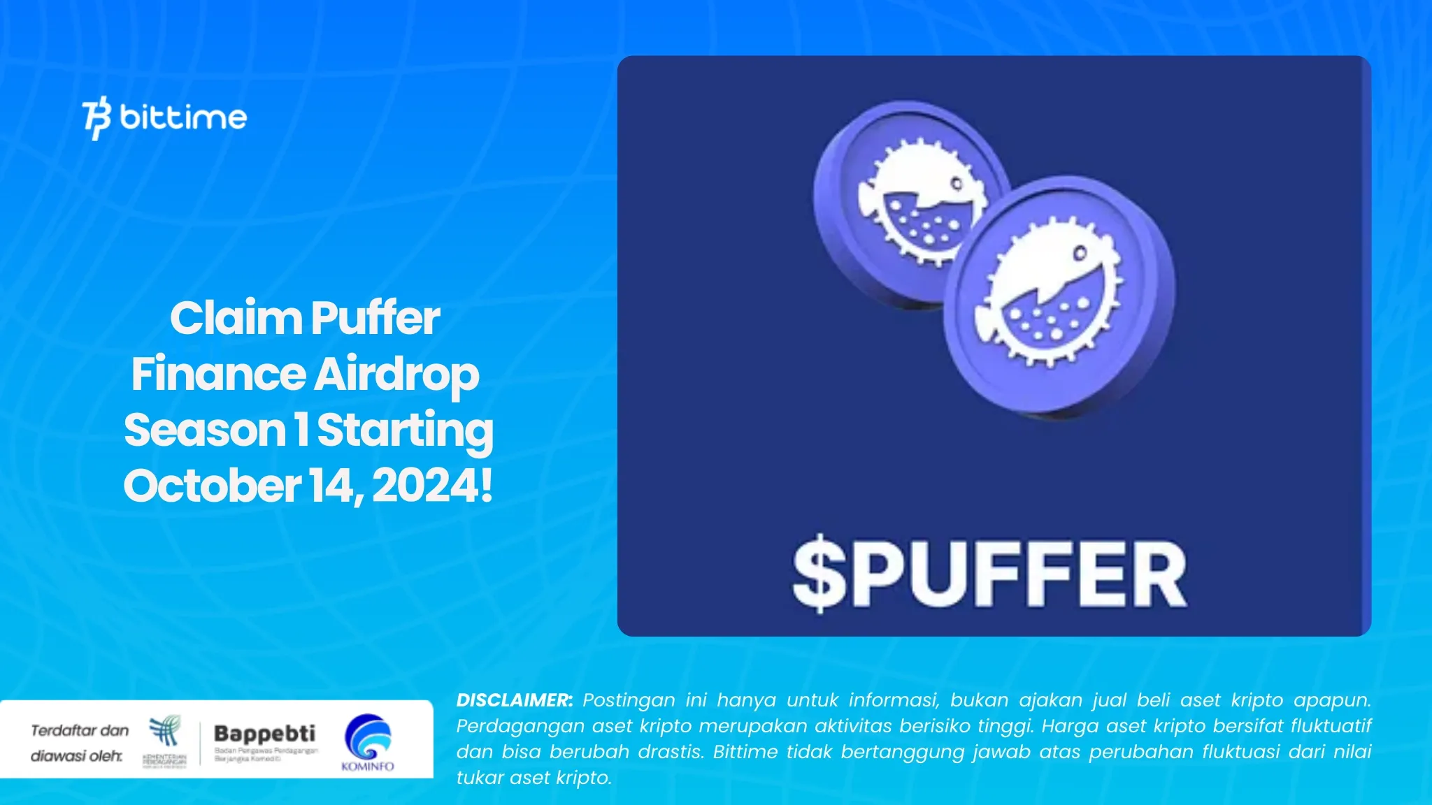 Claim Puffer Finance Airdrop