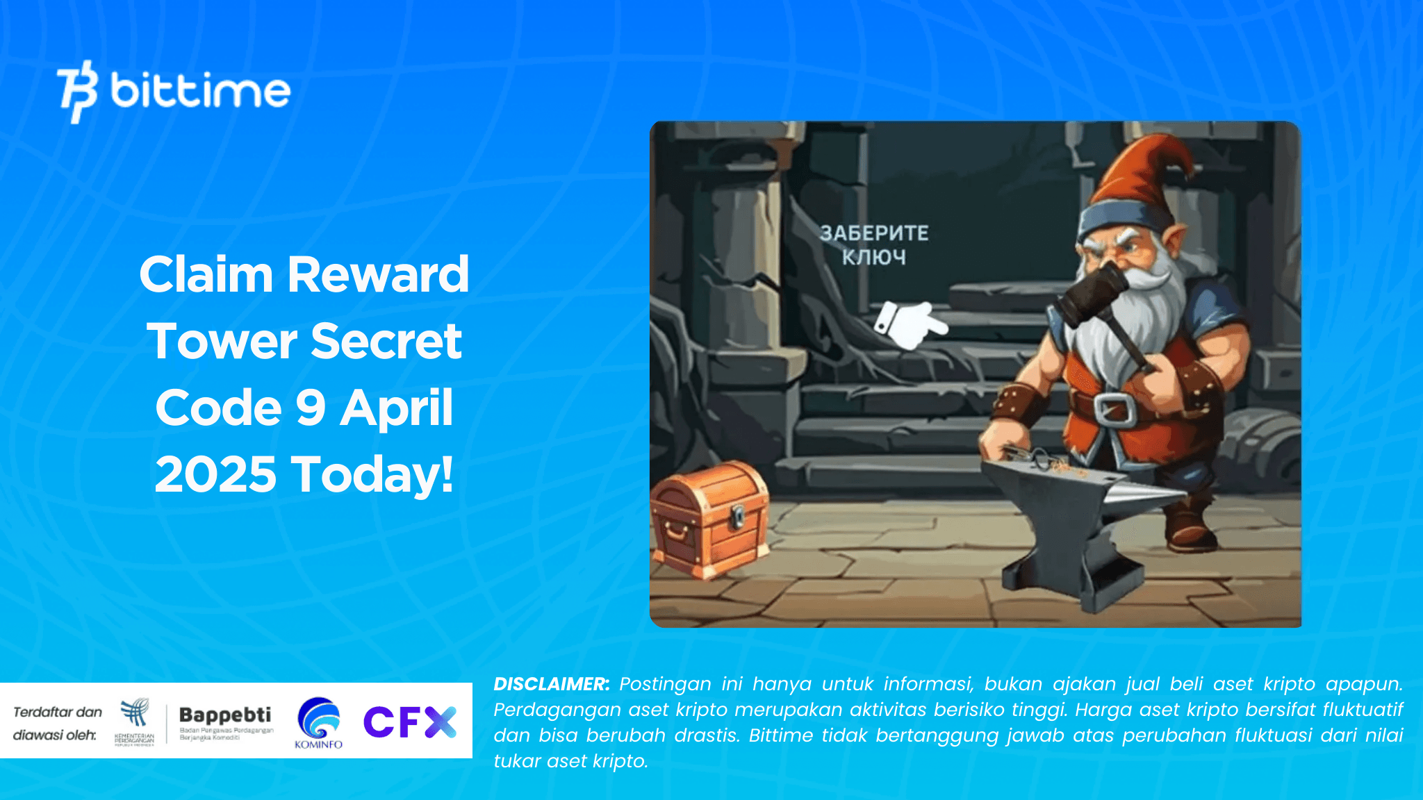 Claim Reward  Tower Secret Code 9 April 2025 Today!.png