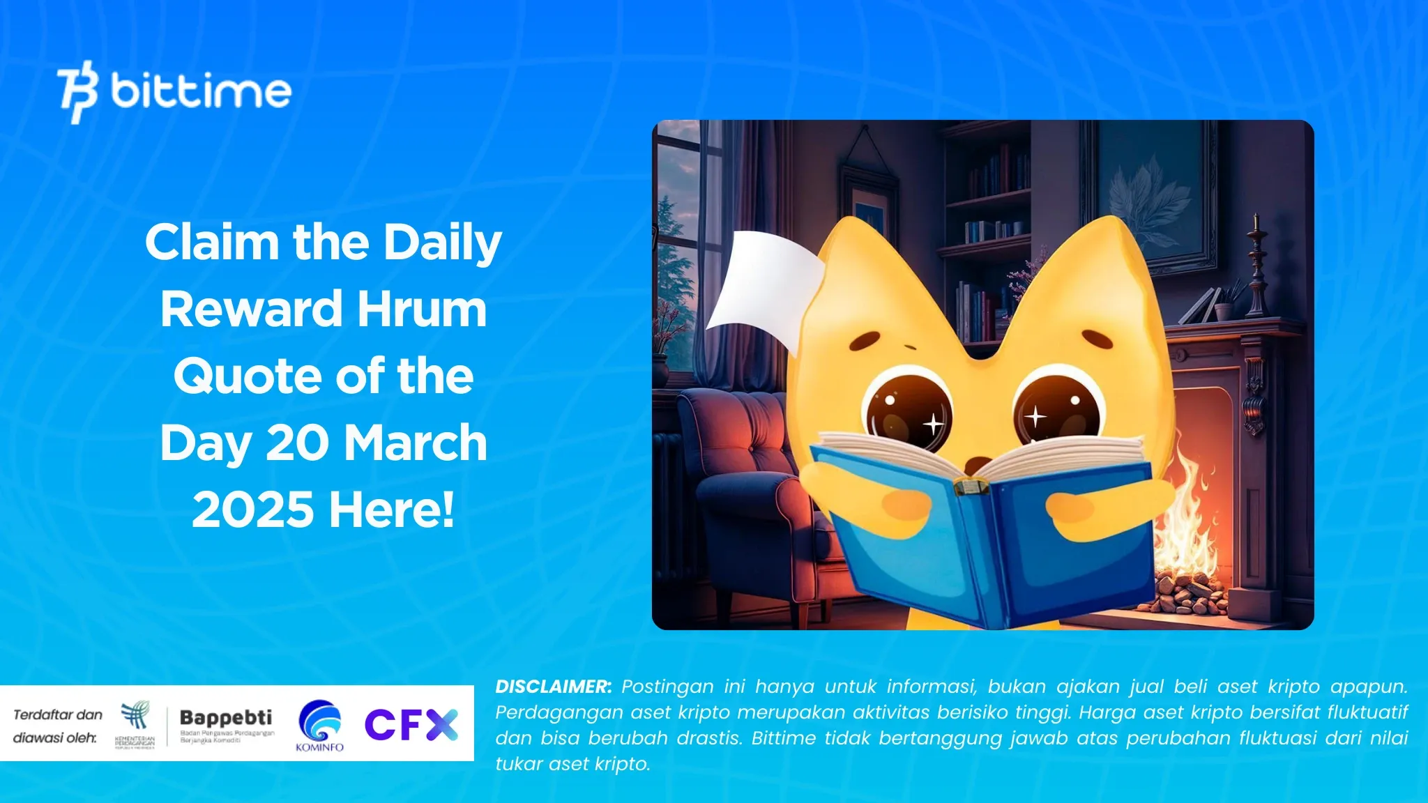  Claim the Daily Reward Hrum Quote of the Day 20 March 2025 Here!