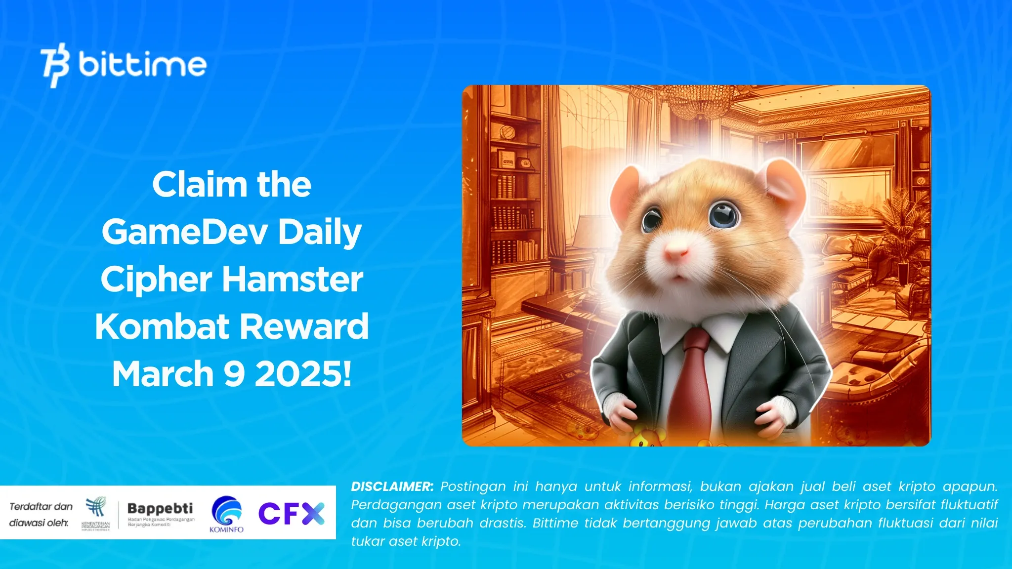 Claim the GameDev Daily Cipher Hamster Kombat Reward March 9 2025!.webp