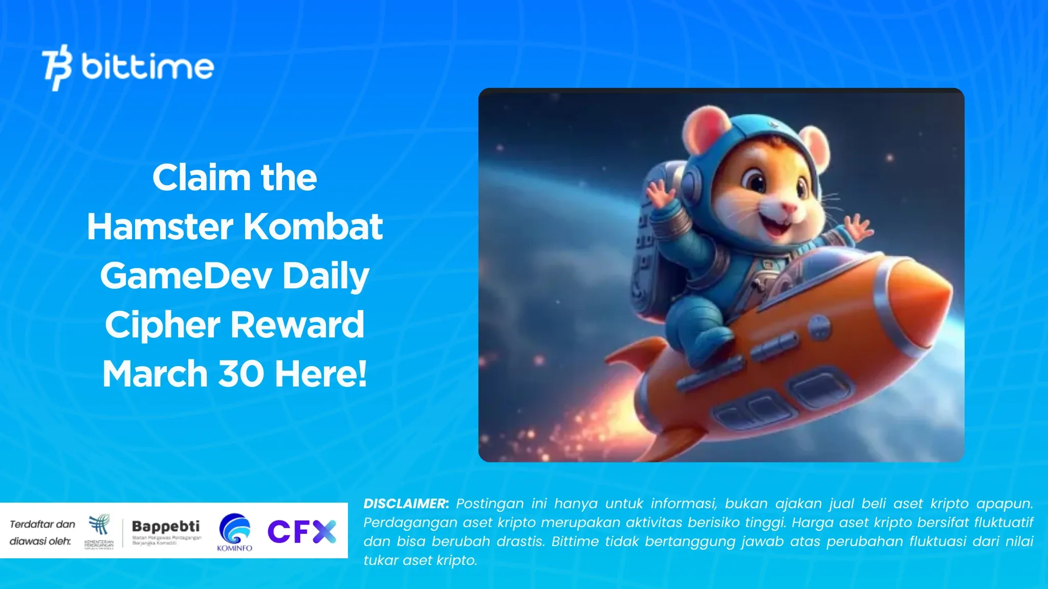 Claim the Hamster Kombat GameDev Daily Cipher Reward March 30 Here!