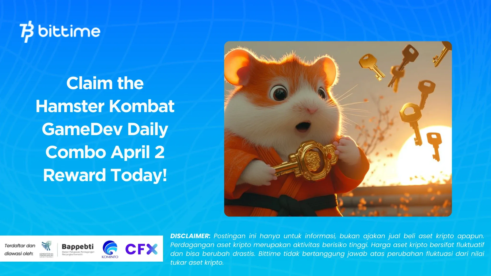 Claim the Hamster Kombat GameDev Daily Combo April 2 Reward Today!.webp
