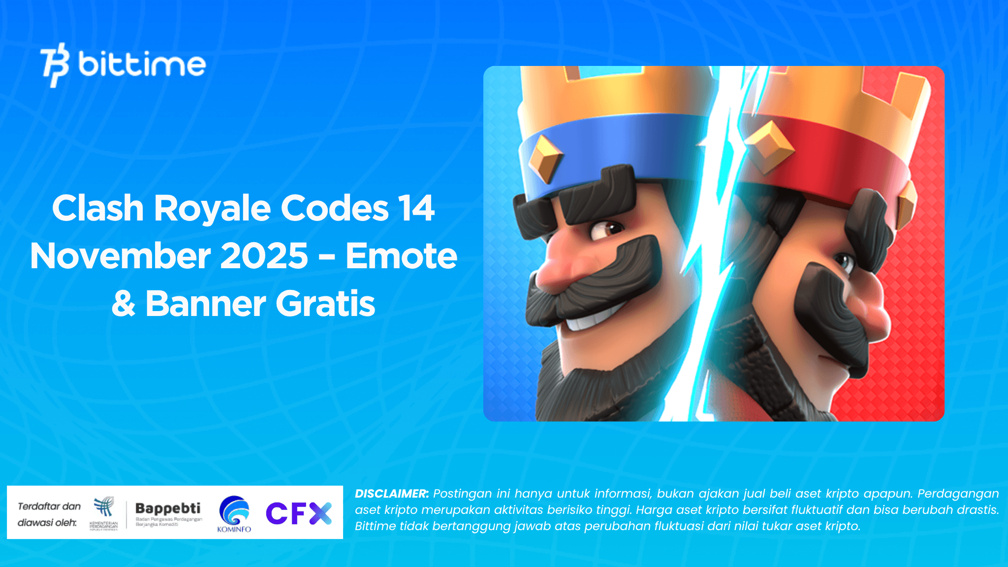 Clash Royale Codes 14 November 2025 – Emote & Banner Gratis