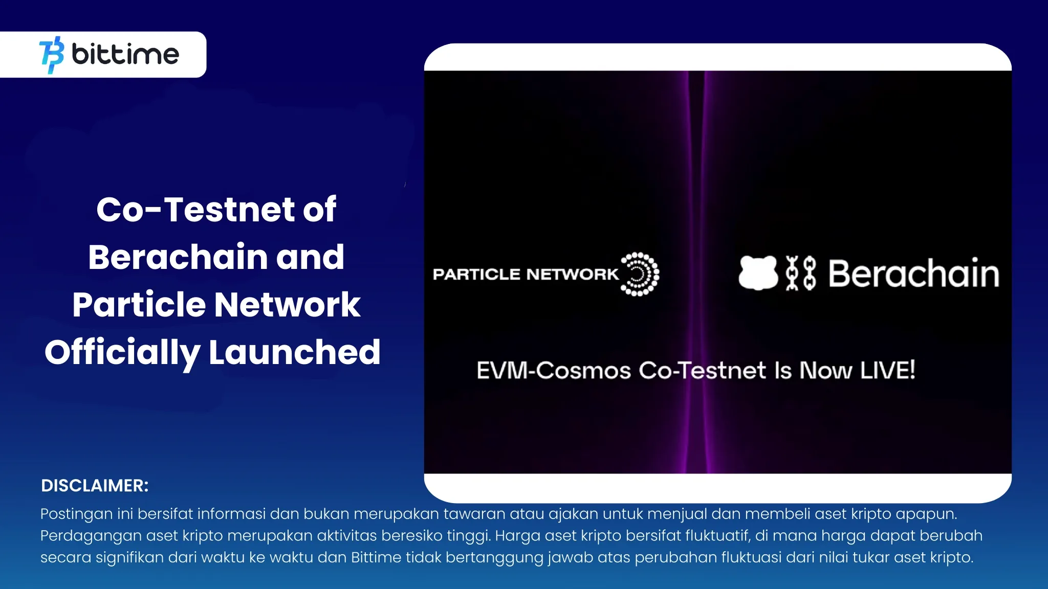 Co-Testnet of Berachain and Particle Network.webp