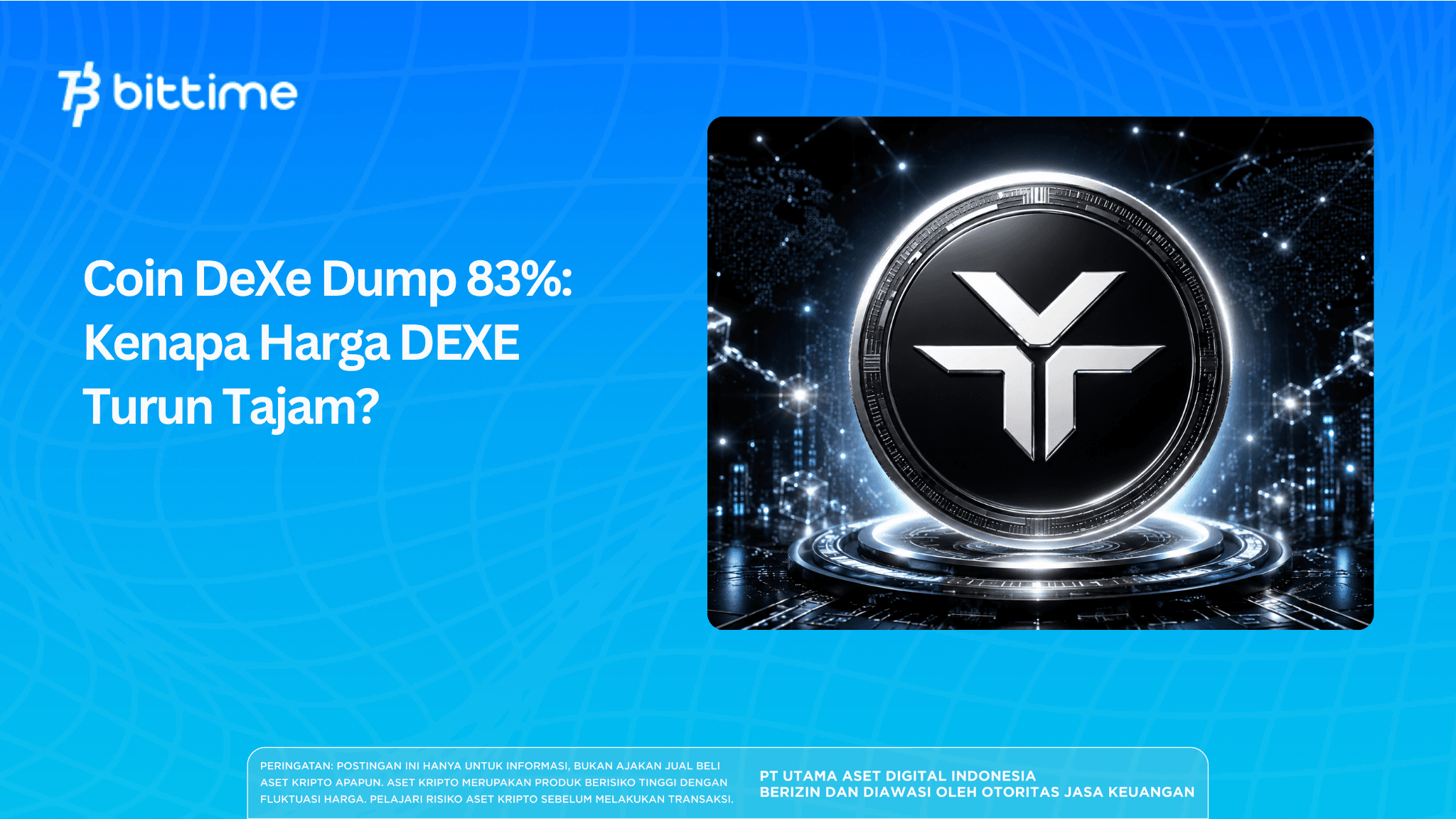 Coin DeXe Dump 83%: Kenapa Harga DEXE Turun Tajam?