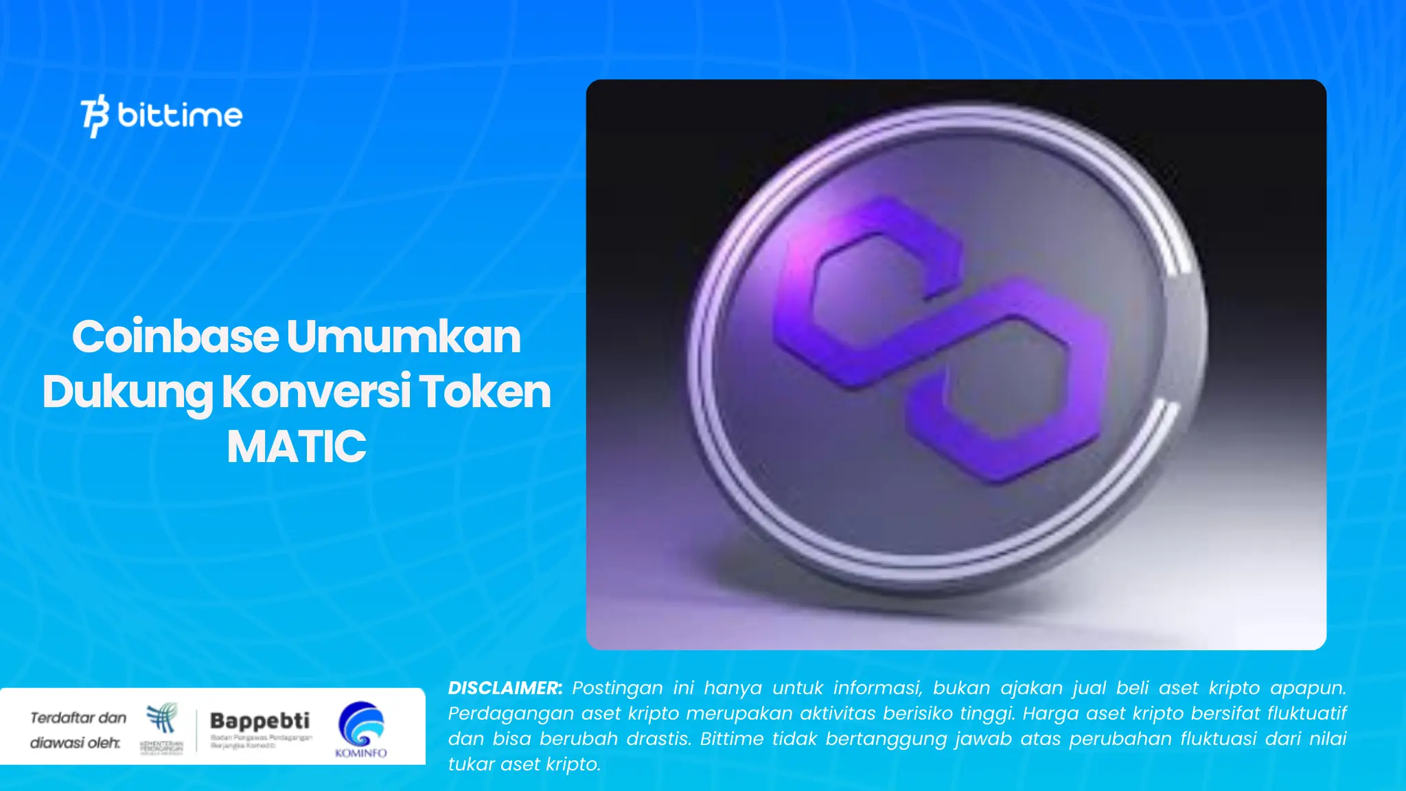 Coinbase Umumkan Dukung Konversi Token MATIC