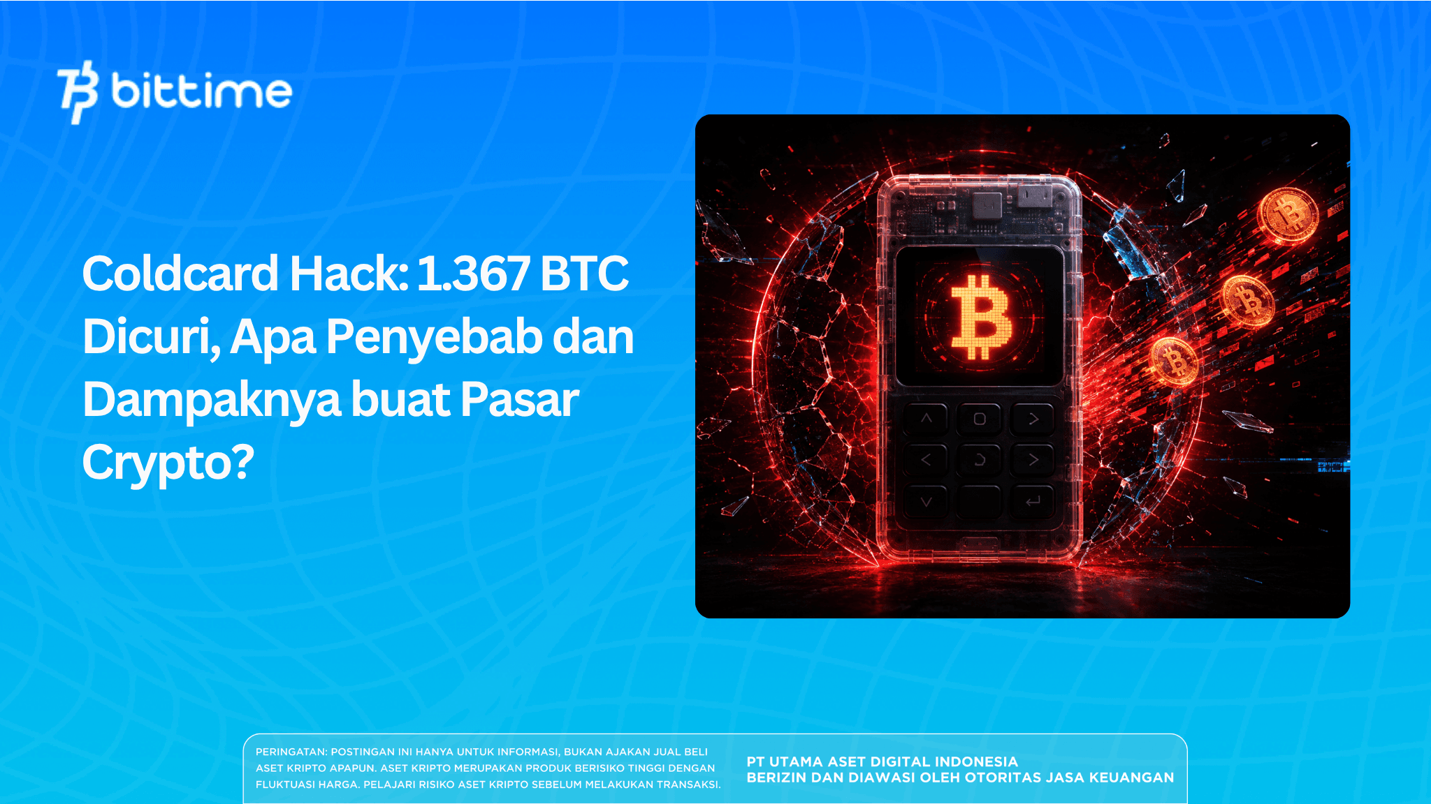 Coldcard Hack: 1,367 BTC Stolen—What Caused It and What Are the Consequences?