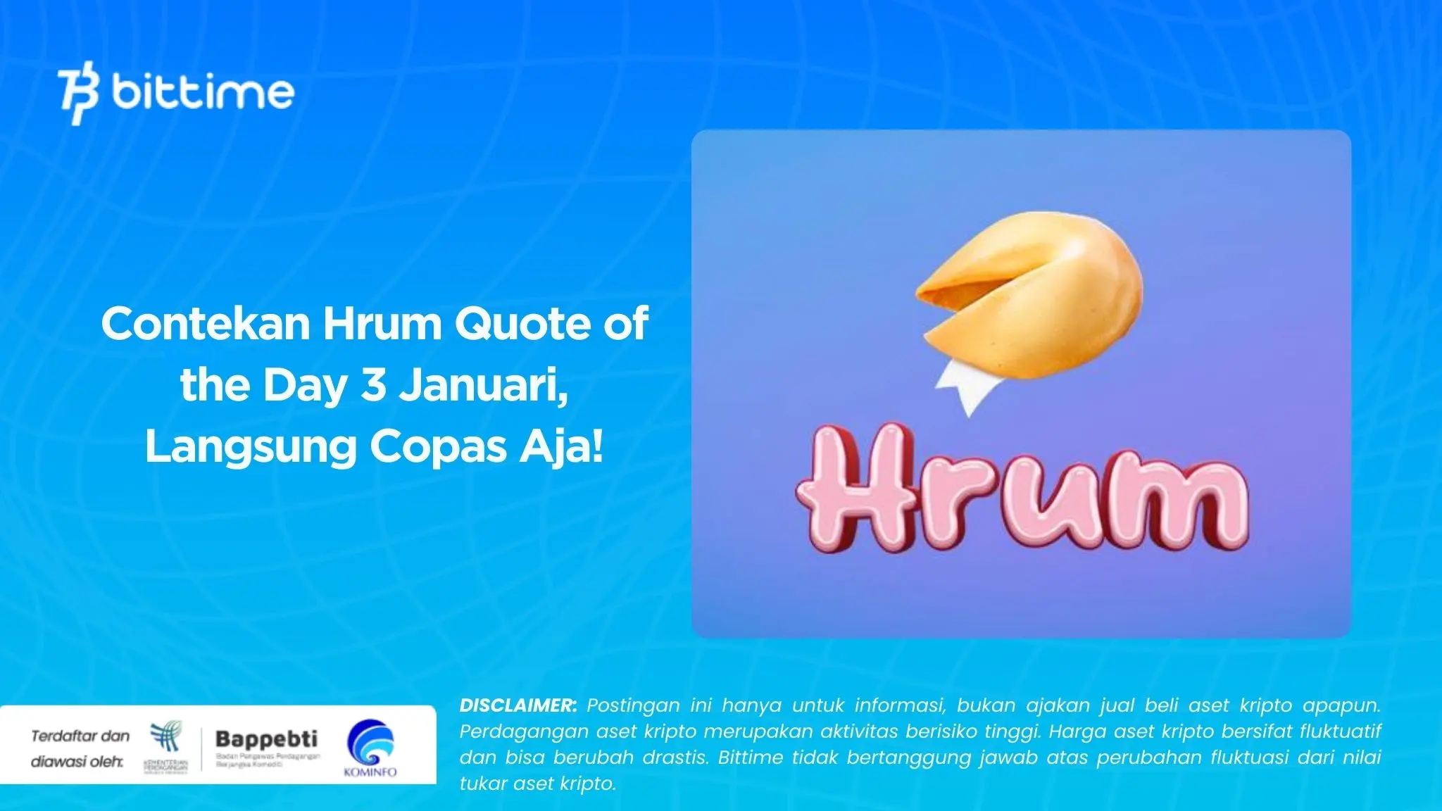 Contekan Hrum Quote of the Day 3 Januari, Langsung Copas Aja!.webp