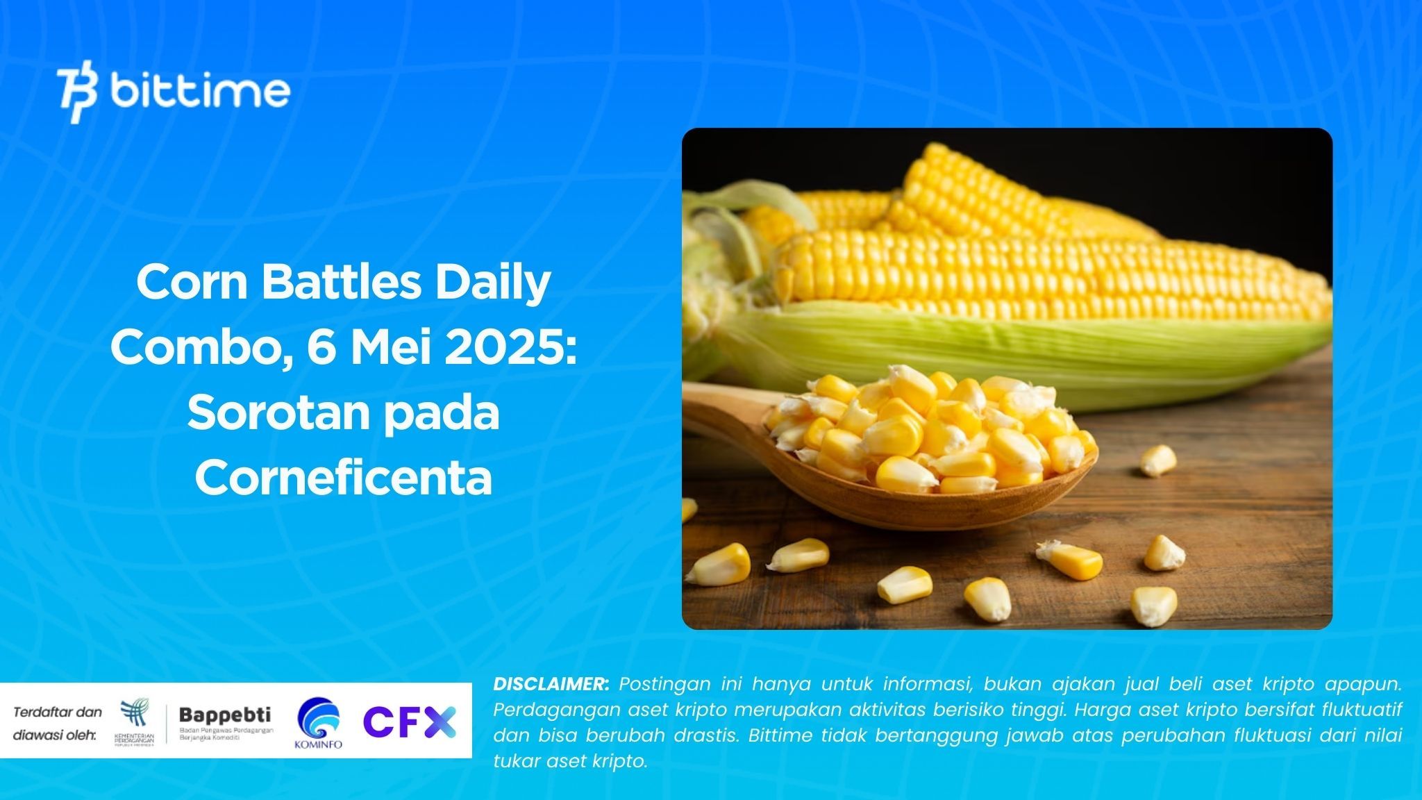 Combo Harian 6 Mei menunjukkan bagaimana Corn Battles membuat gameplay tetap menyenangkan dan bermanfaat. Gunakan kode, tingkatkan pertanian Anda, dan bergabunglah dengan pemain di seluruh dunia, Corneficenta mendukung Anda!