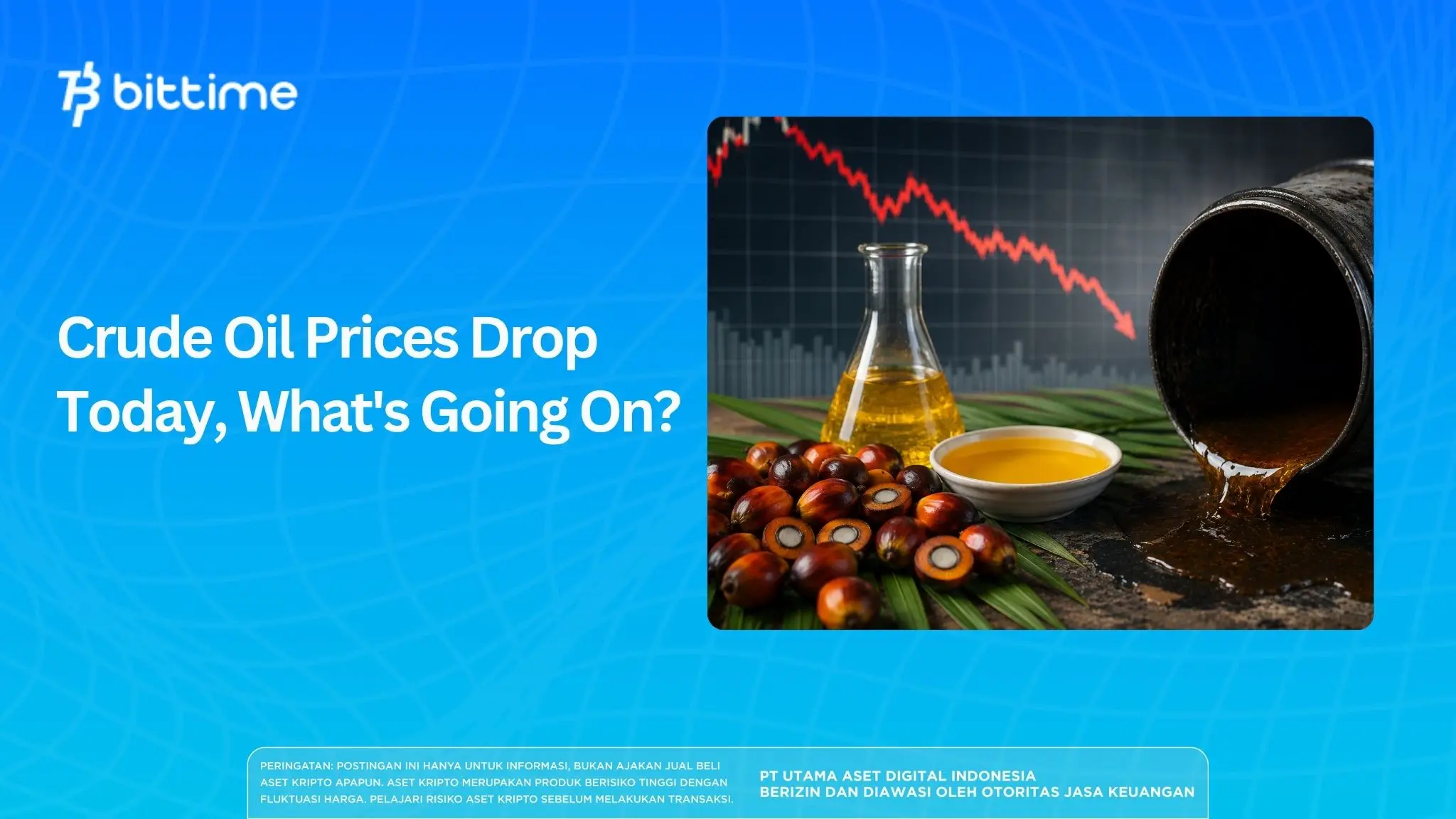 Crude Oil Prices Drop Today, What's Going On?