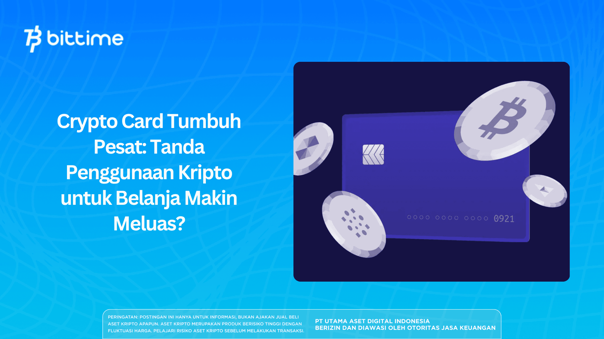 Crypto Card Tumbuh Pesat: Tanda Penggunaan Kripto untuk Belanja Makin Meluas?