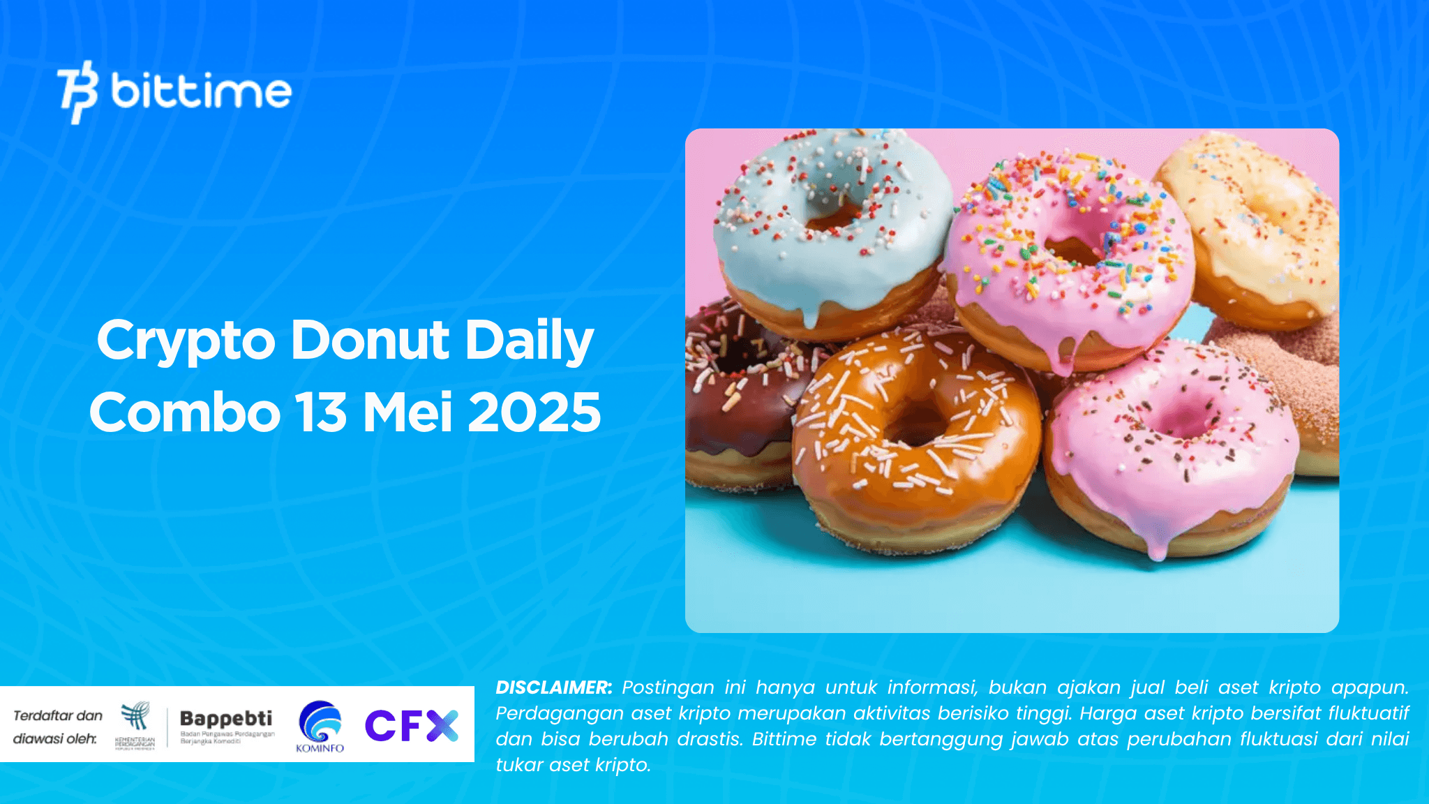 Crypto Donut Daily Combo 13 Mei 2025