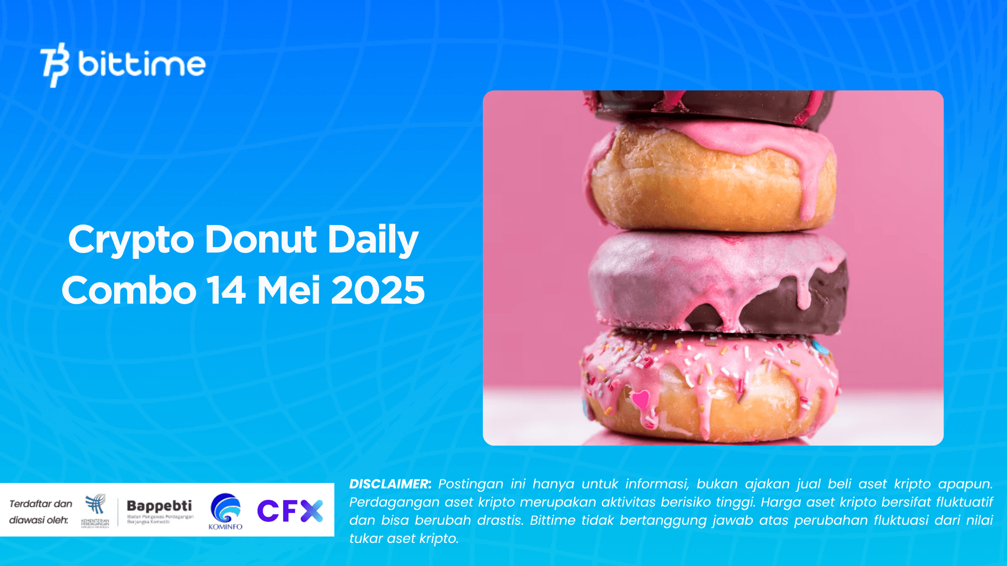 Crypto Donut Daily Combo 14 Mei 2025