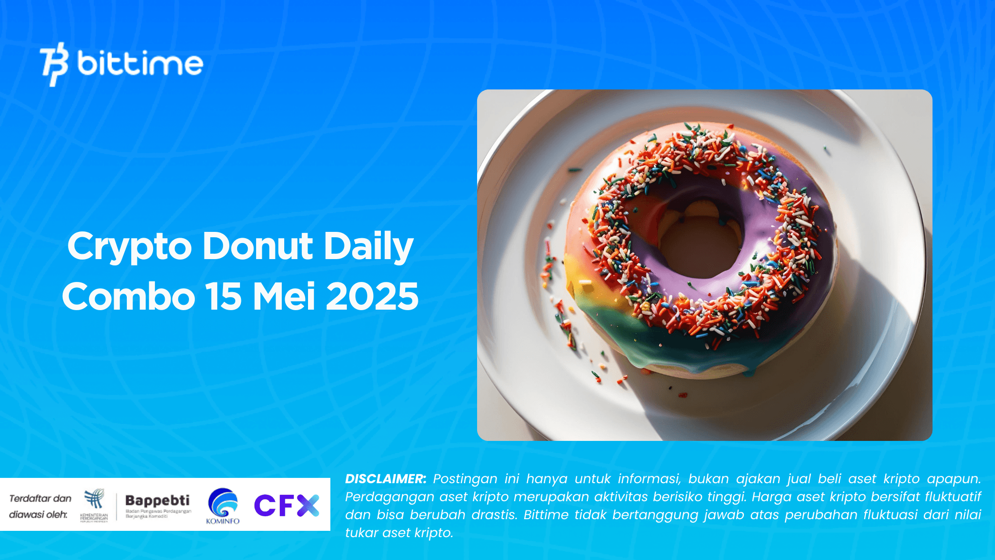 Crypto Donut Daily Combo 15 Mei 2025.