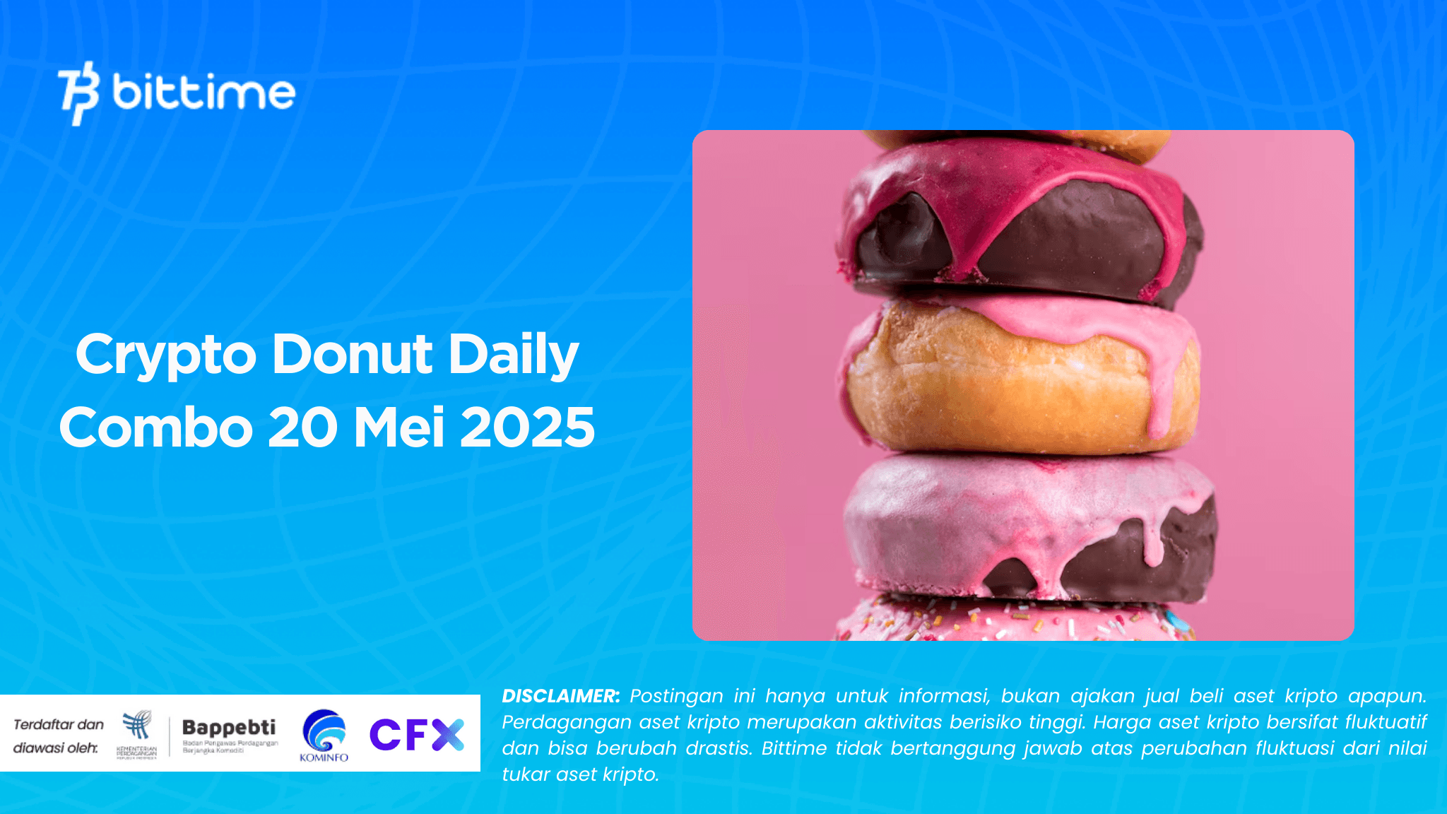Crypto Donut Daily Combo 20 Mei 2025