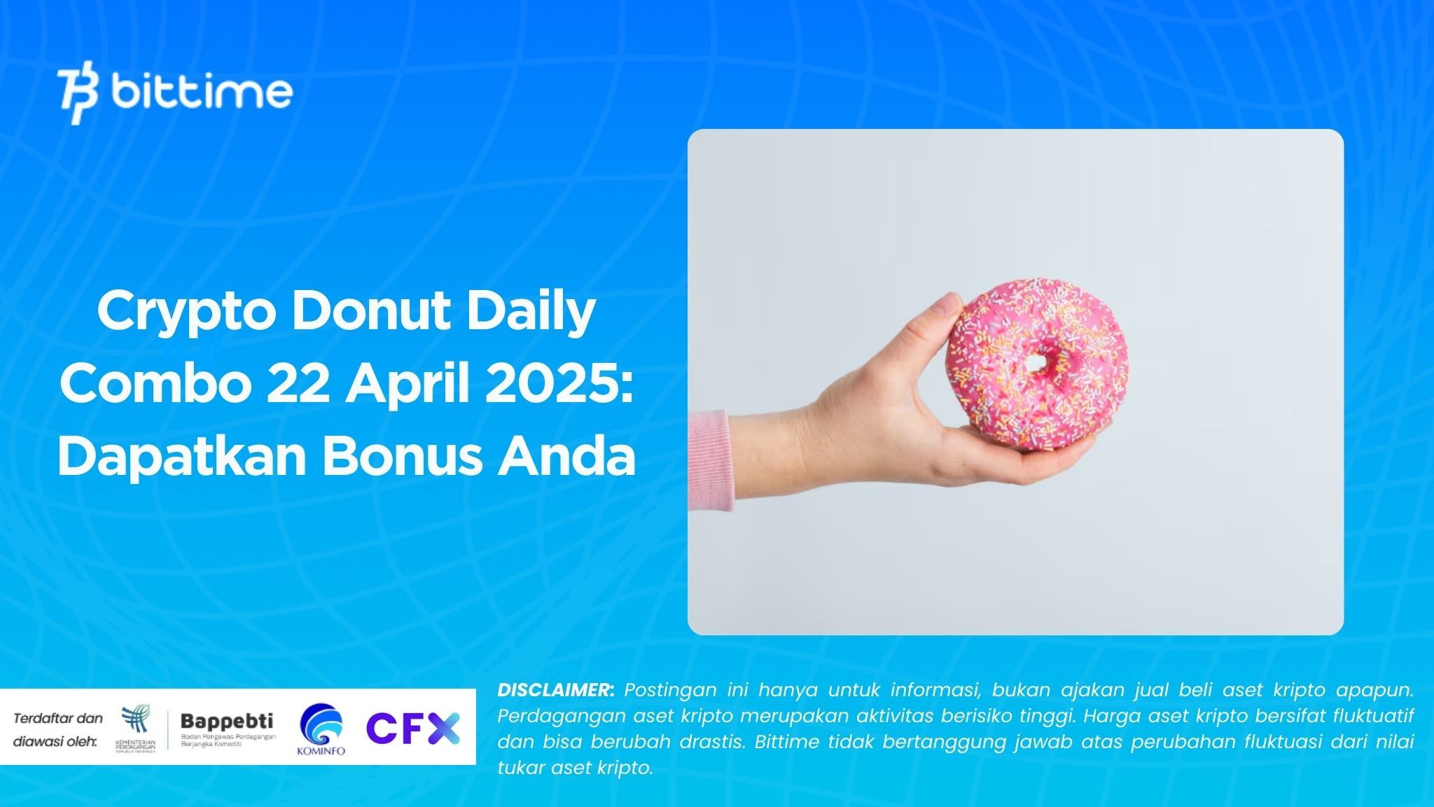 Crypto Donut Daily Combo 22 April 2025: Dapatkan Bonus Anda