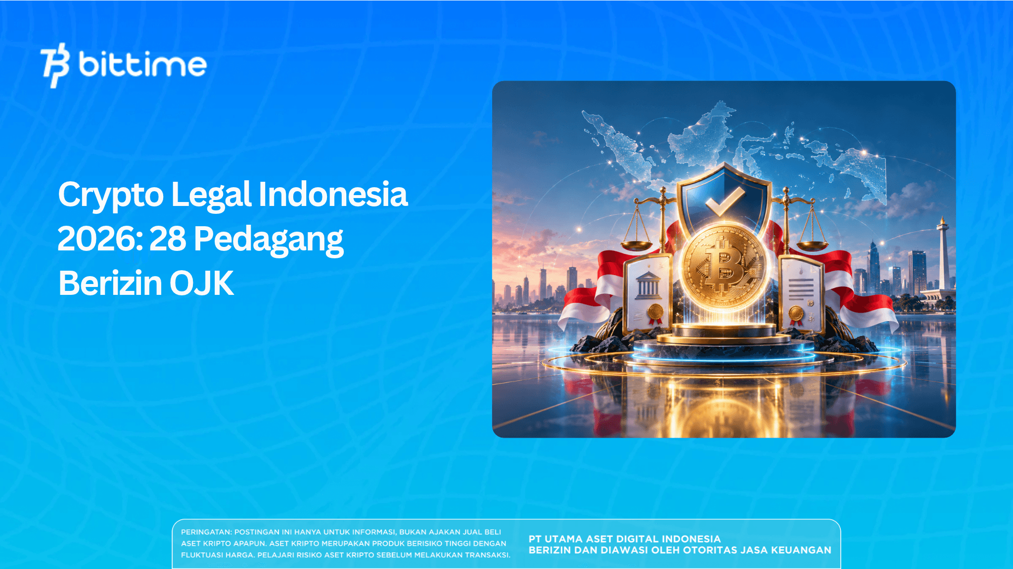 Crypto Legal Indonesia 2026: 28 Pedagang Berizin OJK