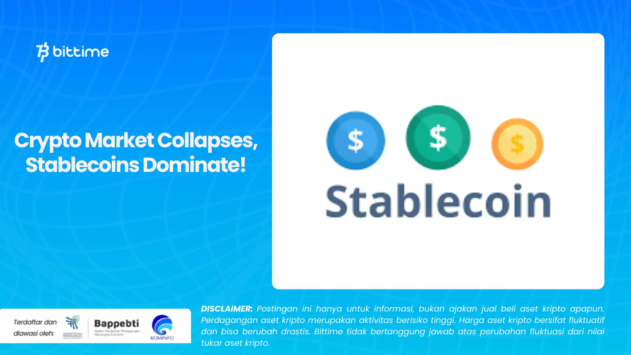 Crypto Market Collapses, Stablecoins Dominate!