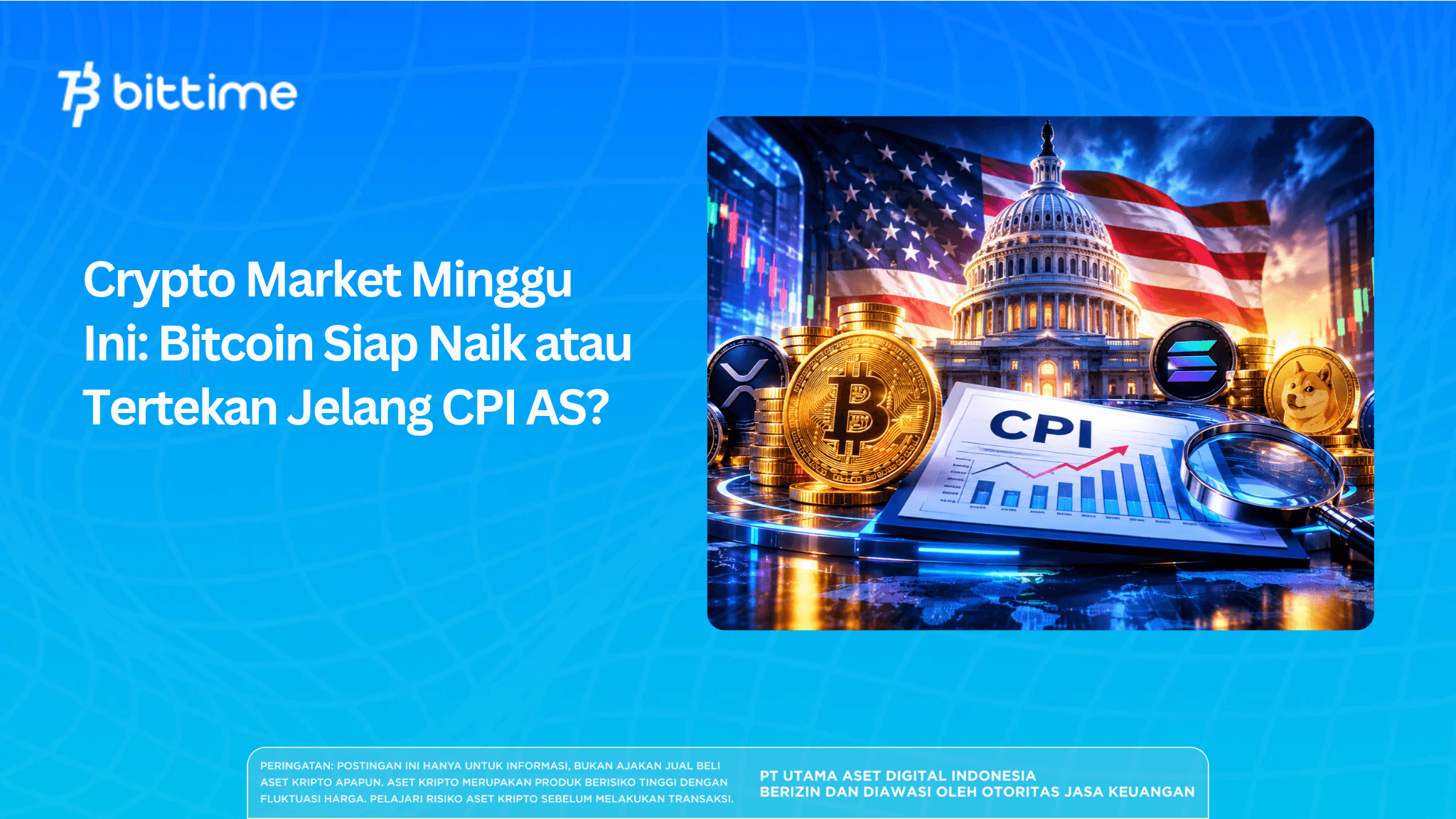 This Week's Crypto Market: Is Bitcoin Poised to Rise or Fall Ahead of the U.S. CPI Report?