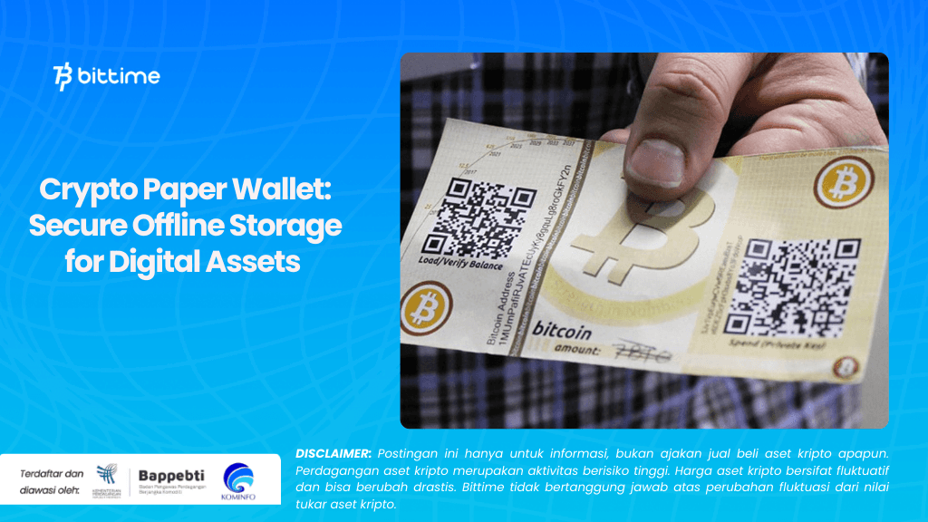 Crypto Paper Wallet Secure Offline Storage for Digital Assets