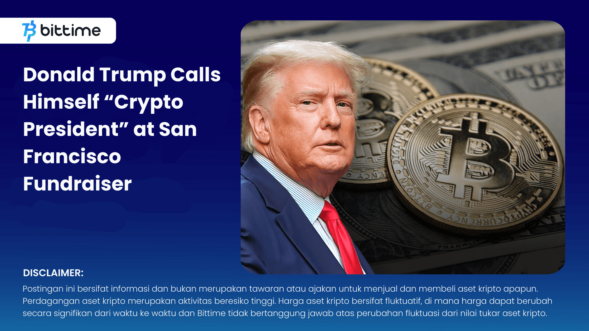 Crypto president trump - Bittime