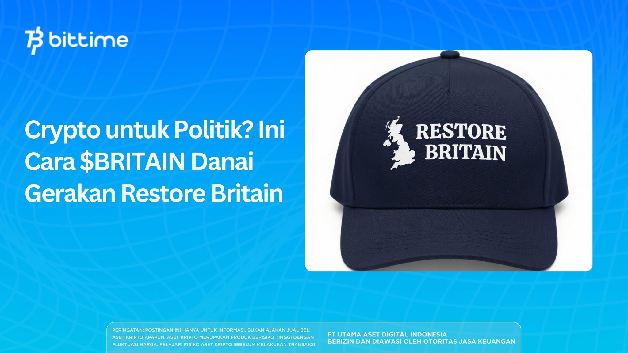 Crypto for Politics? Here’s How $BRITAIN Funds the Restore Britain Movement