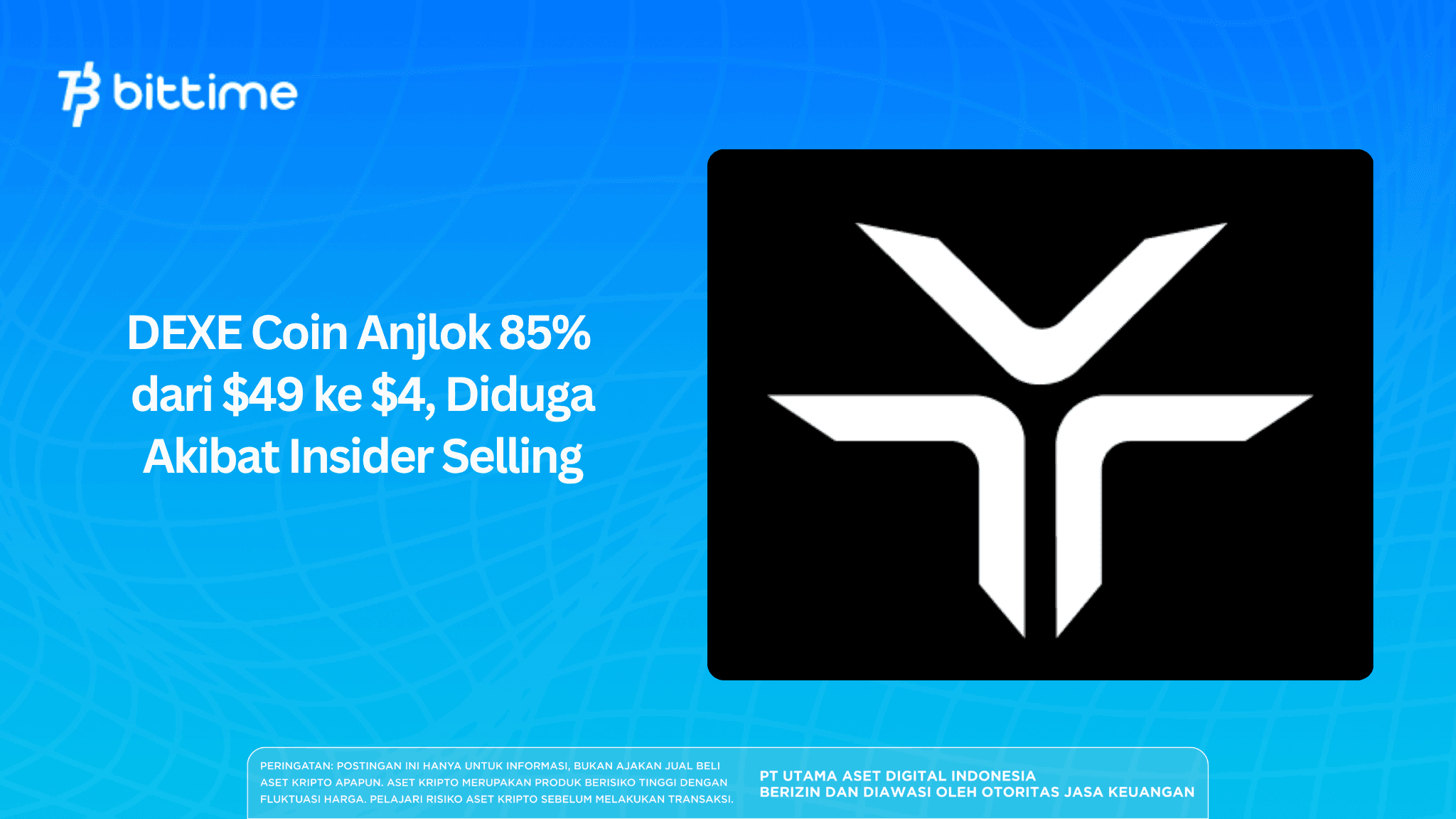 DEXE Coin Anjlok 85% dari $49 ke $4, Diduga Akibat Insider Selling.png