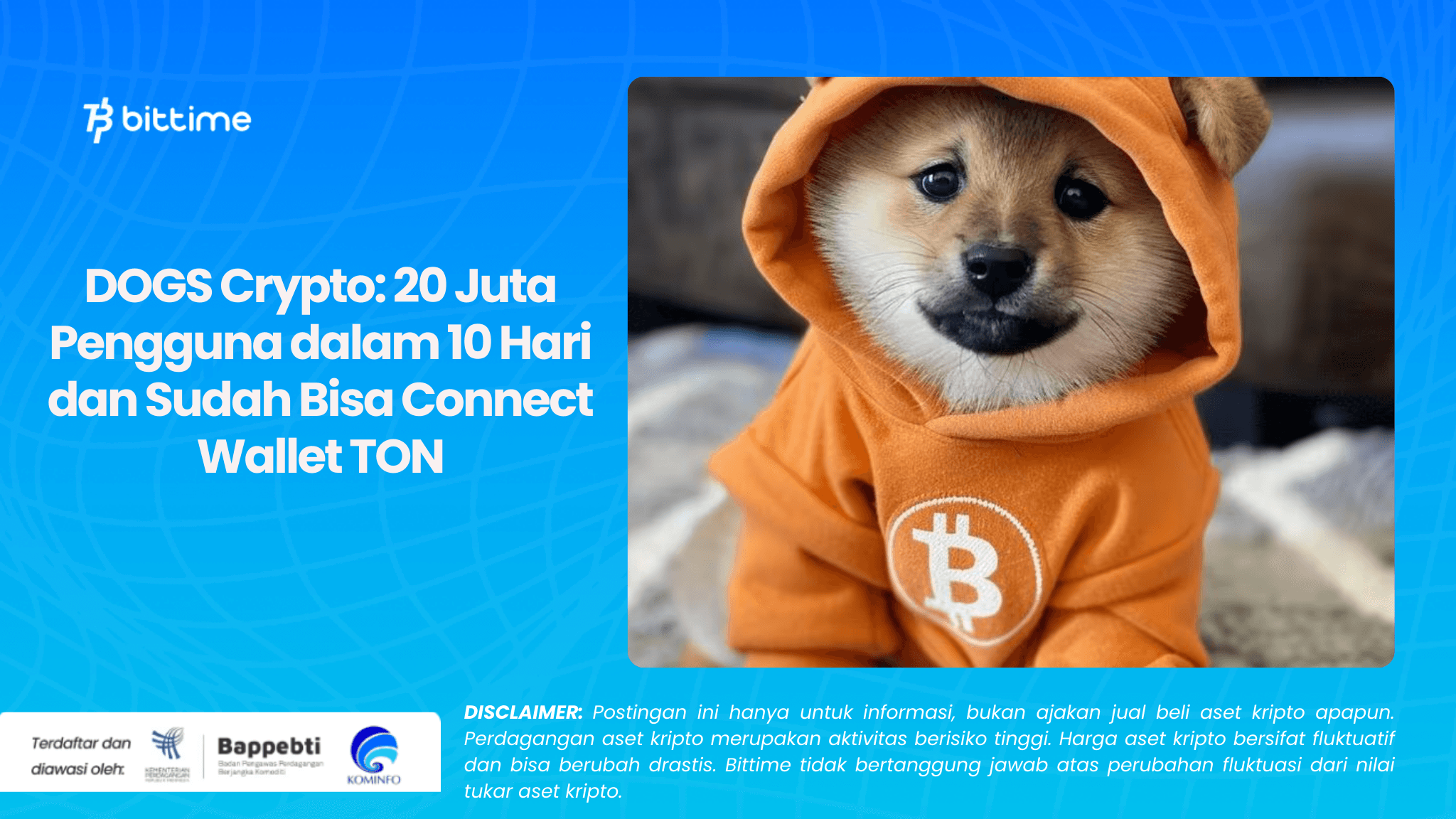 DOGS Crypto 20 Juta Pengguna dalam 10 Hari dan Sudah Bisa Connect Wallet TON.png