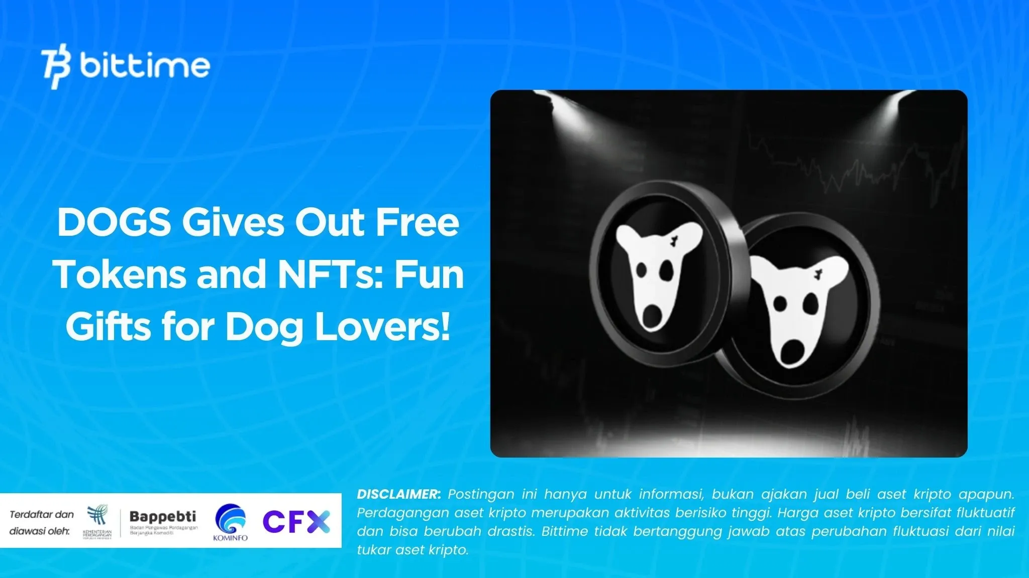 DOGS Gives Out Free Tokens and NFTs: Fun Gifts for Dog Lovers!