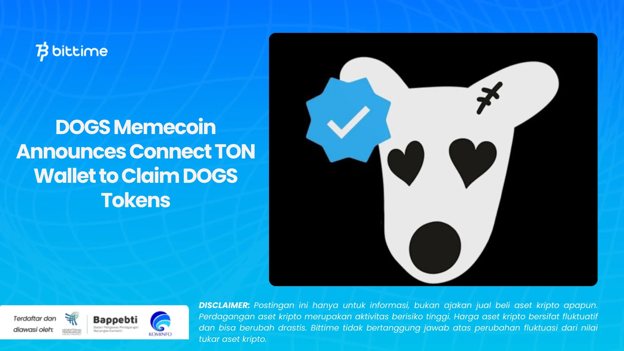 DOGS Memecoin Umumkan Connect TON Wallet