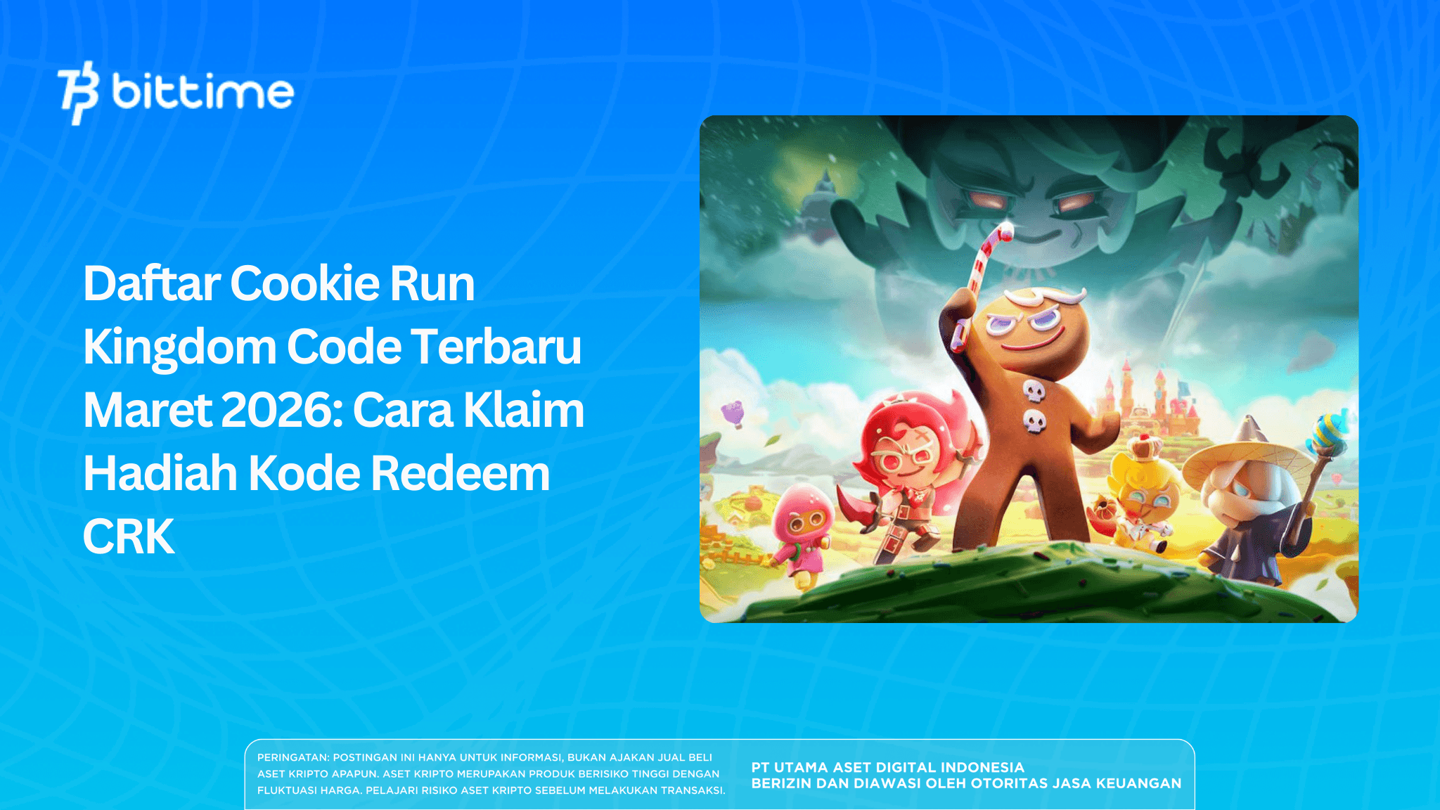 Daftar Cookie Run Kingdom Code Terbaru Maret 2026: Cara Klaim Hadiah Kode Redeem CRK