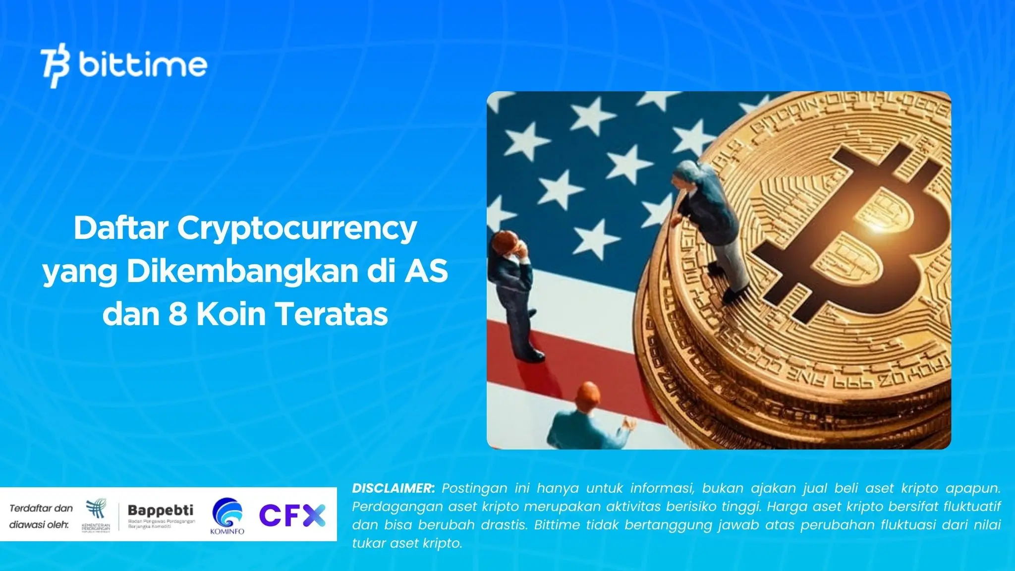 Daftar Cryptocurrency yang Dikembangkan di AS dan 8 Koin Teratas