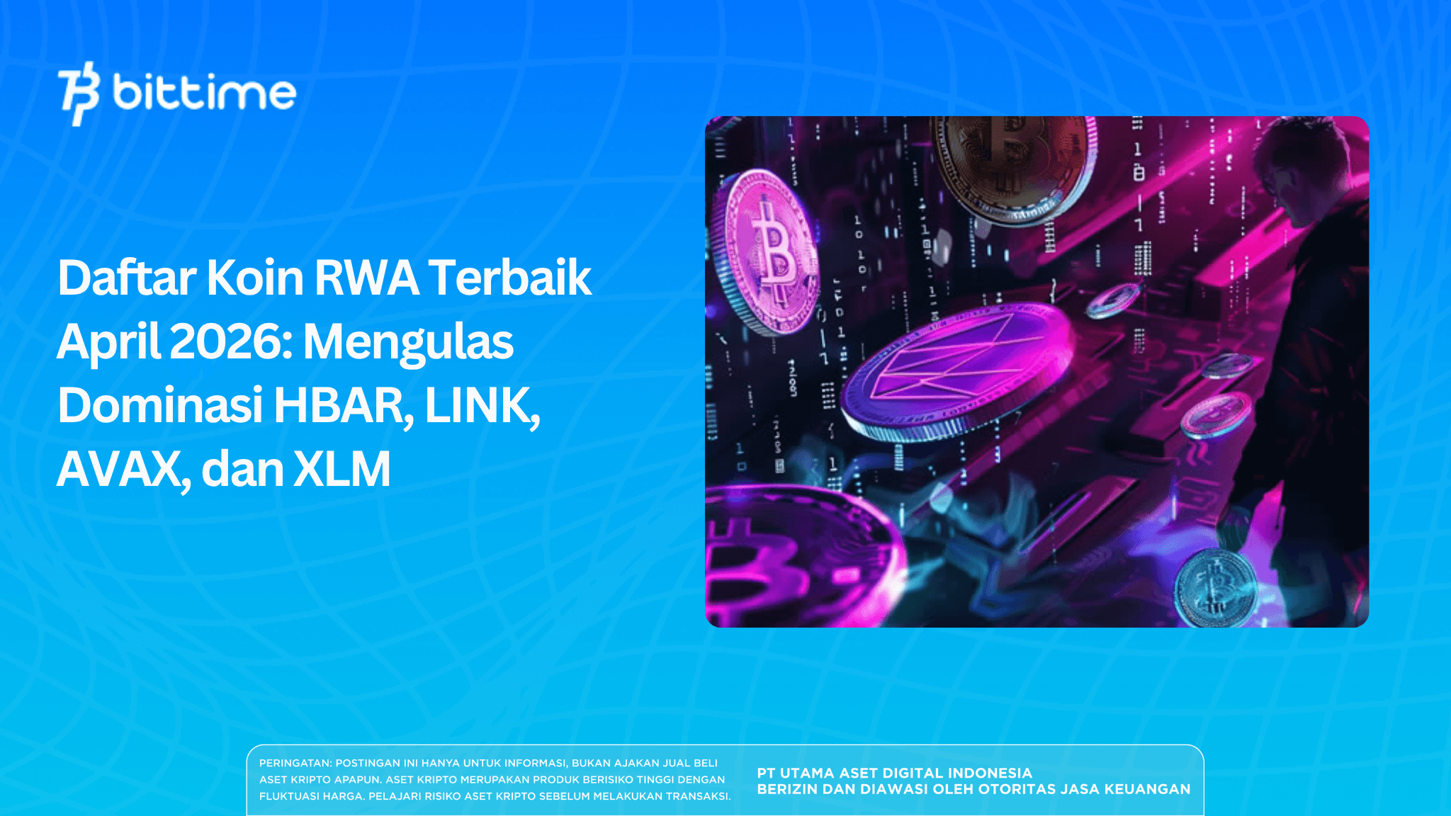 Daftar Koin RWA Terbaik April 2026: Mengulas Dominasi HBAR, LINK, AVAX, dan XLM