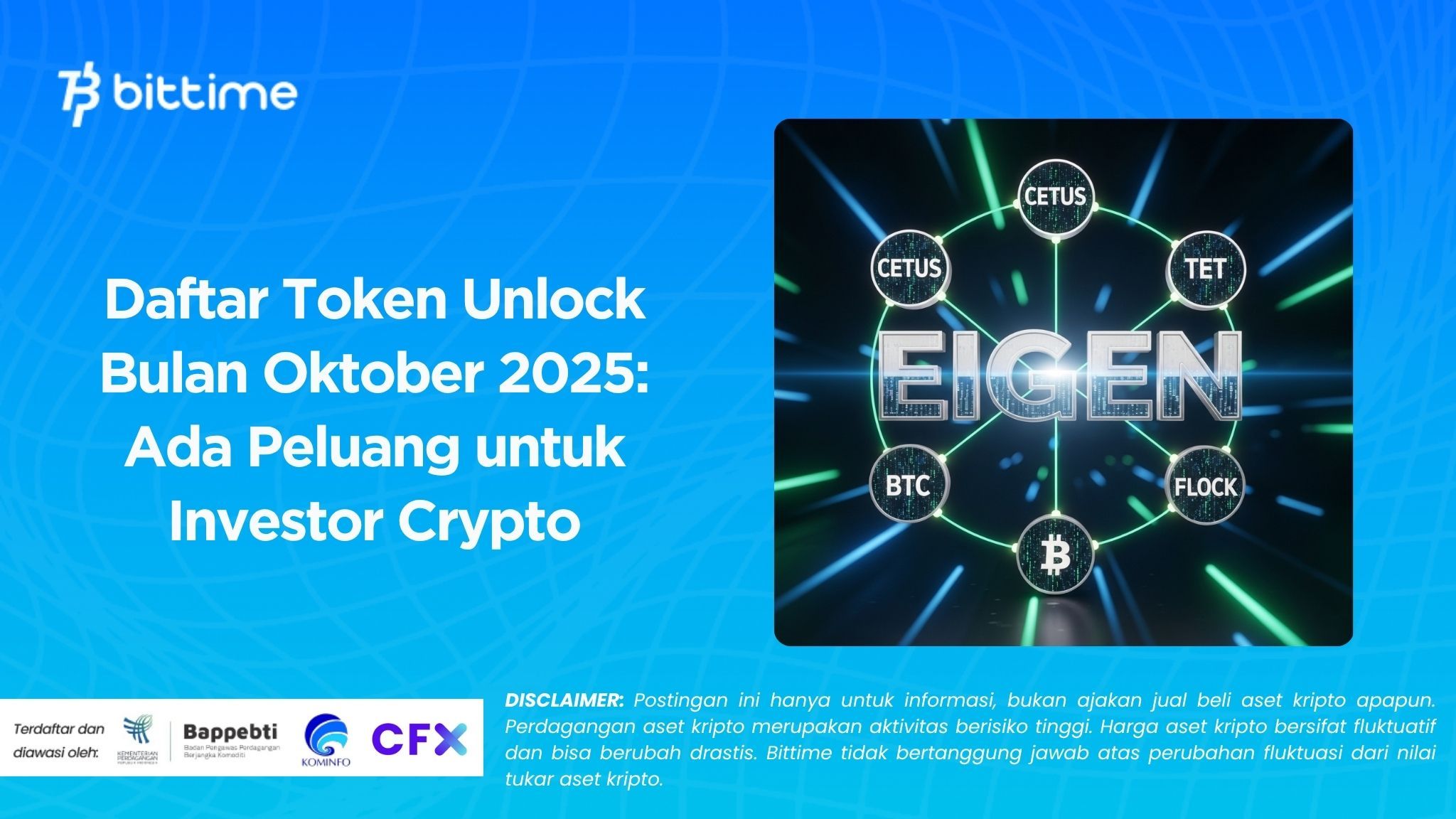 Daftar Token Unlock Bulan Oktober 2025 Ada Peluang untuk Investor Crypto