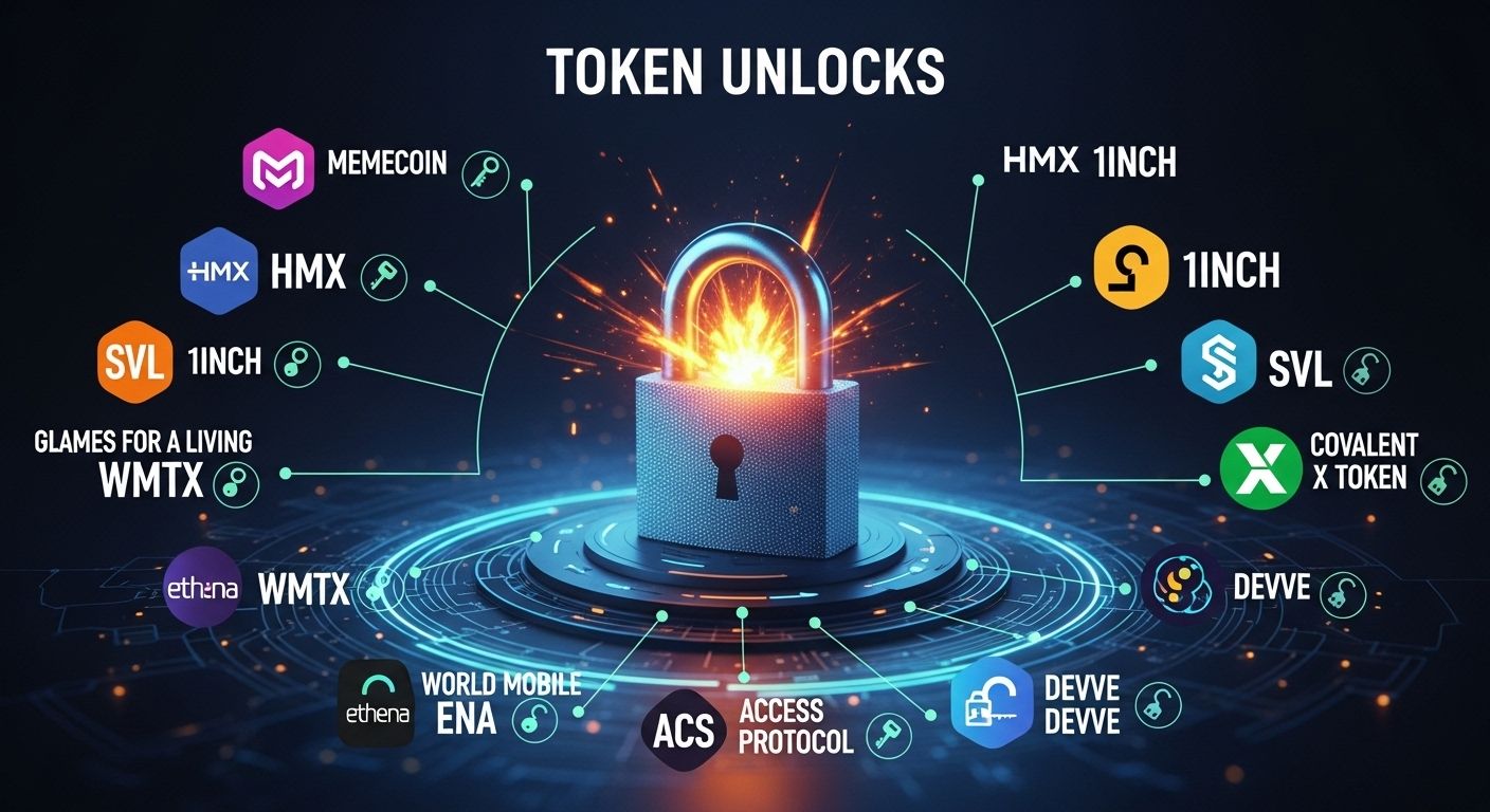 List of Token Unlocks in November 2025 by CoinGecko (2)